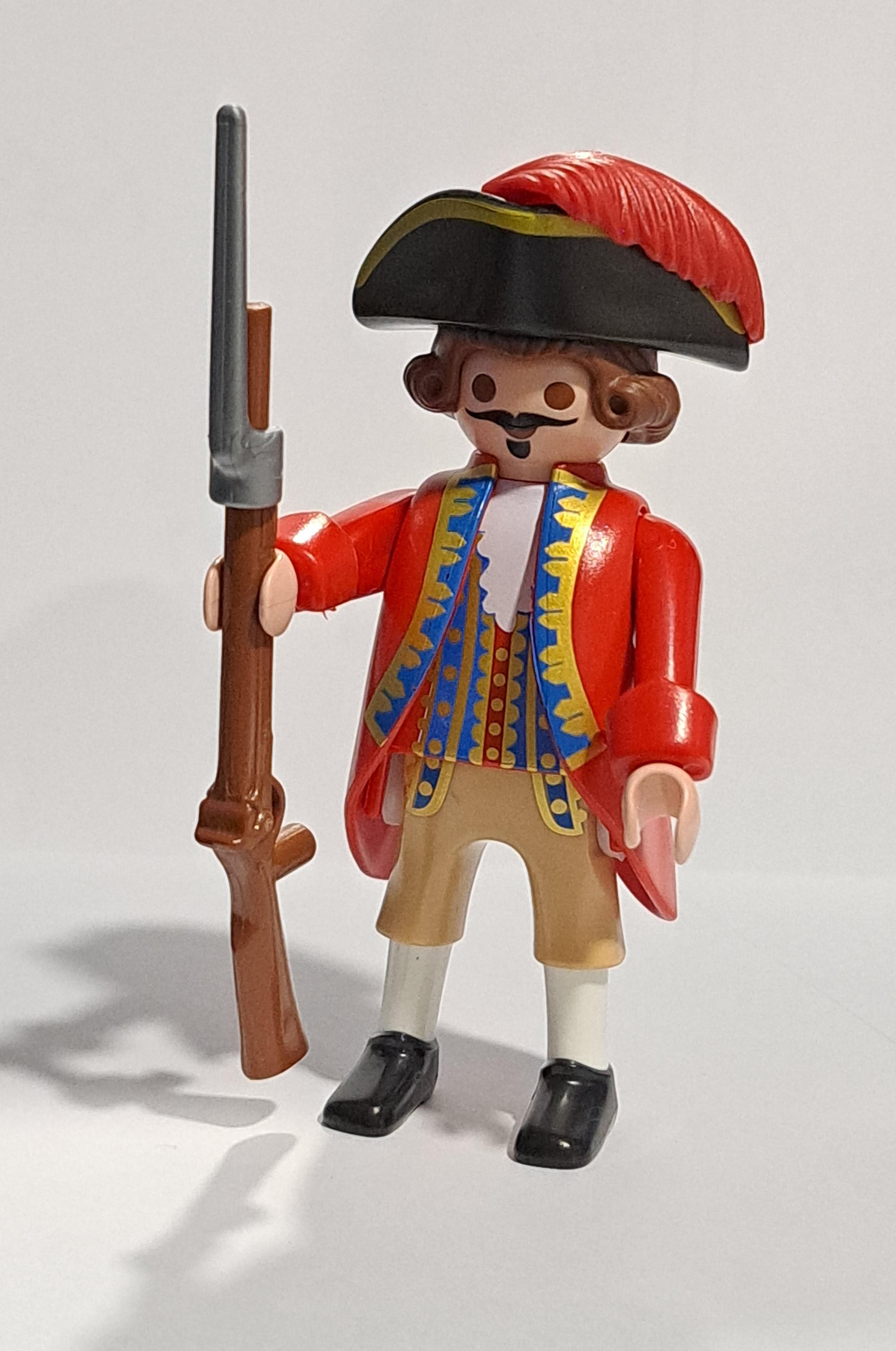 PLAYMOBIL SOLDADO INGLES CON BIGOTE - 28/9/23