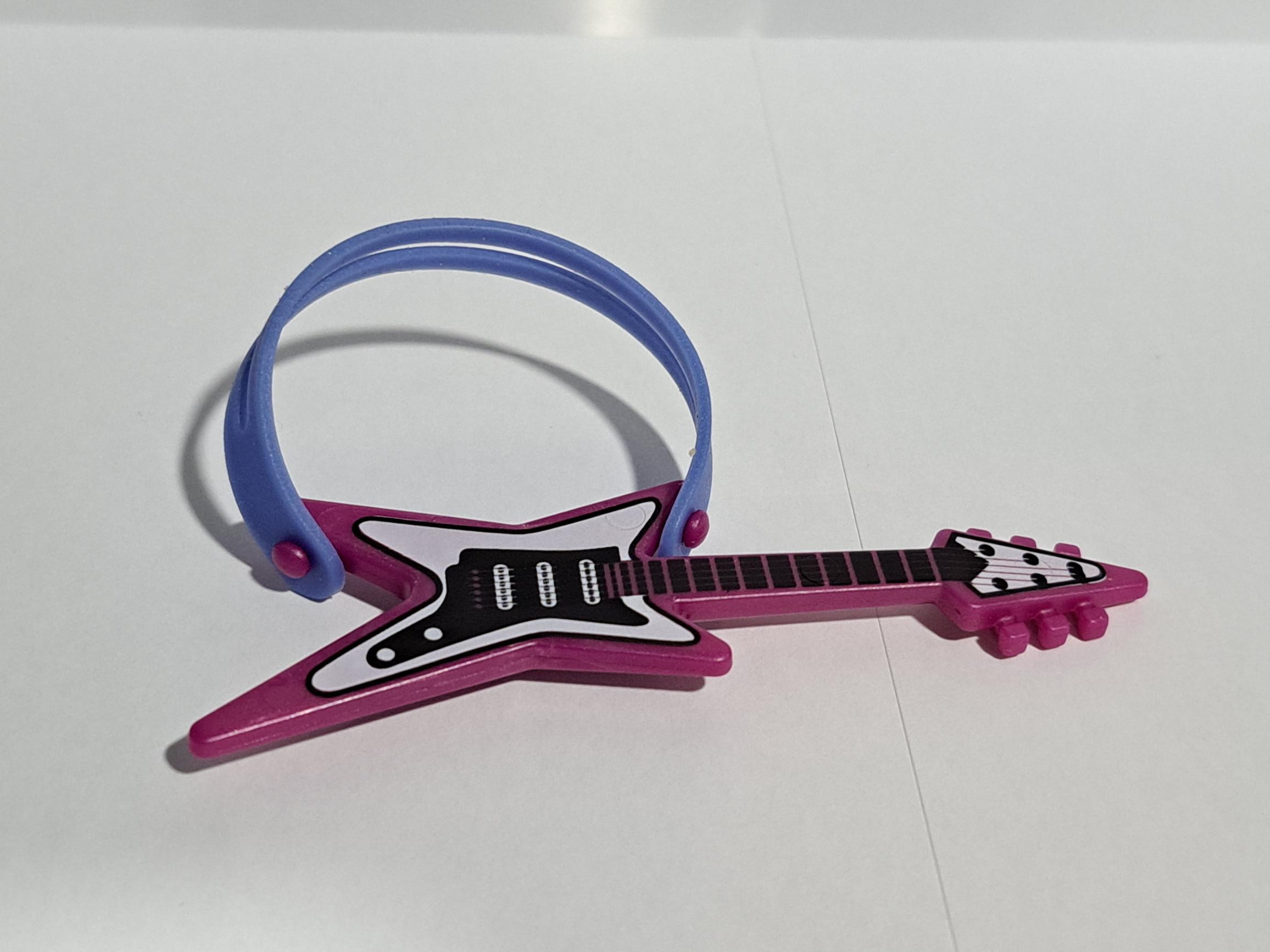 PLAYMOBIL GUITARRA ELECTRICA ROSA - 30/10/23