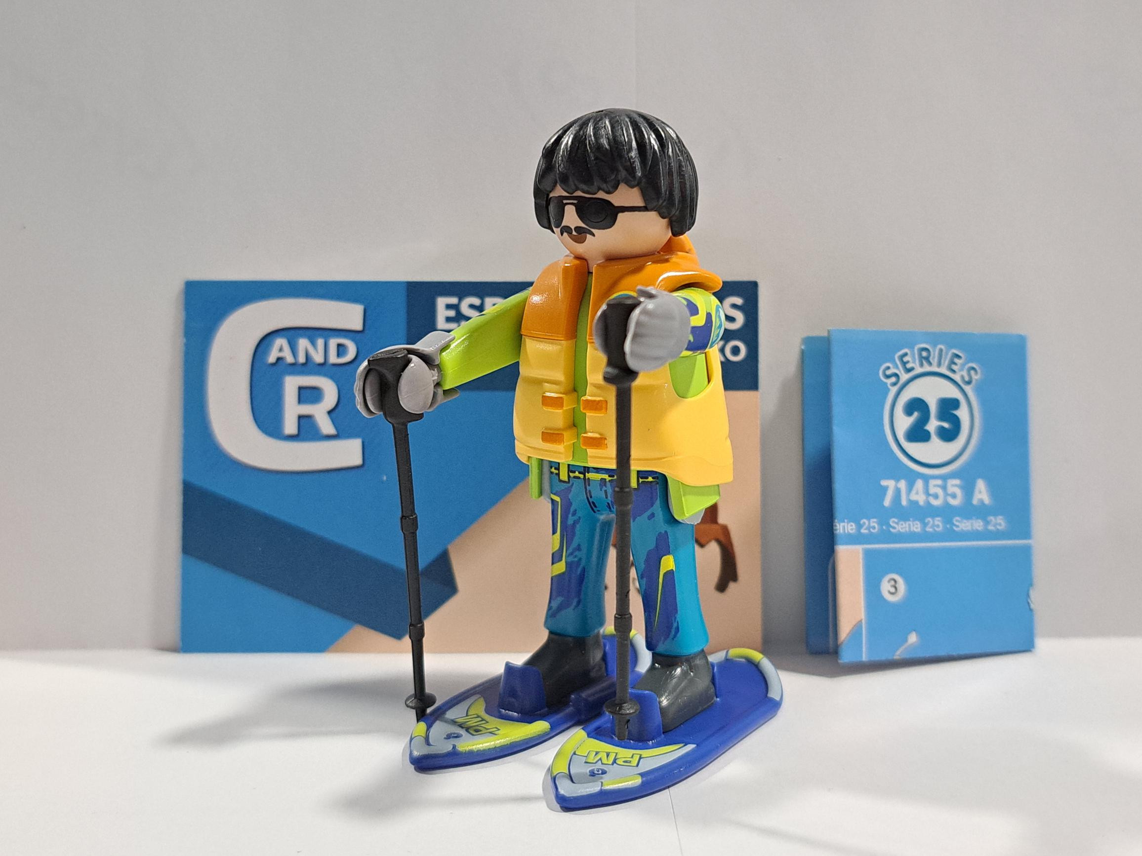 PLAYMOBIL SERIE 25 CHICOS ESQUIADOR