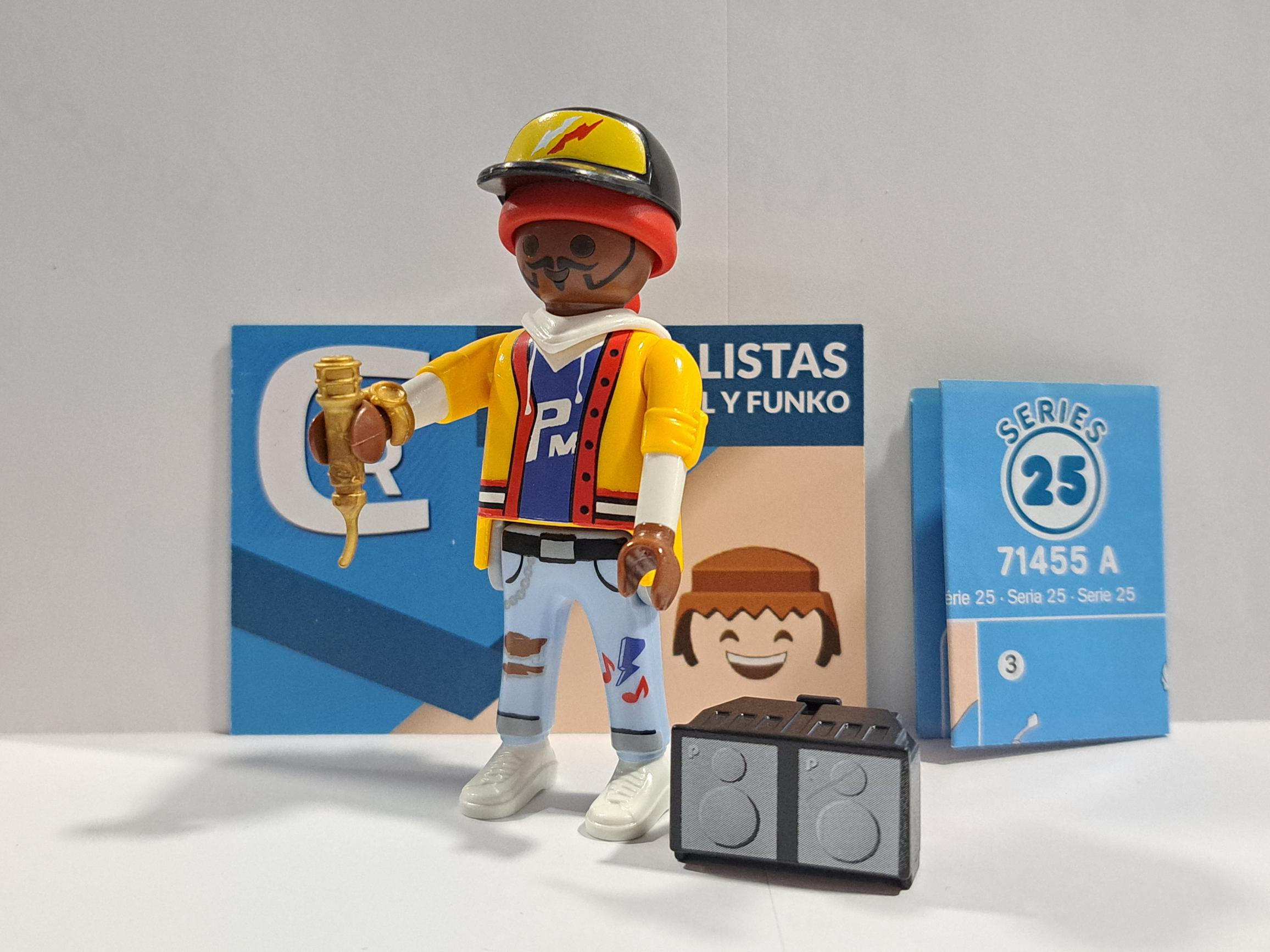 PLAYMOBIL SERIE 25 CHICOS MUSICO CALLEJERO