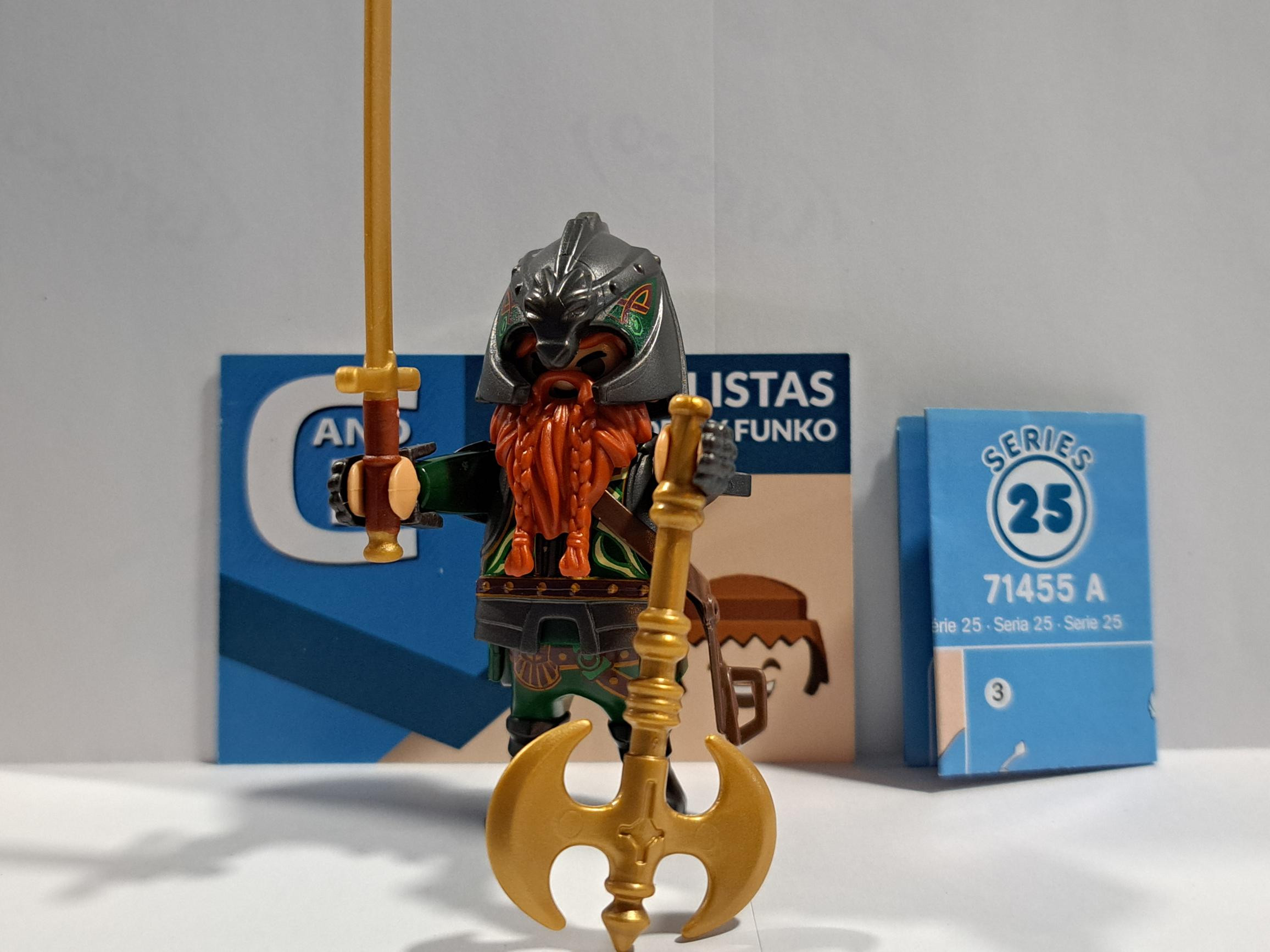PLAYMOBIL SERIE 25 CHICOS GUERRERO ENANO