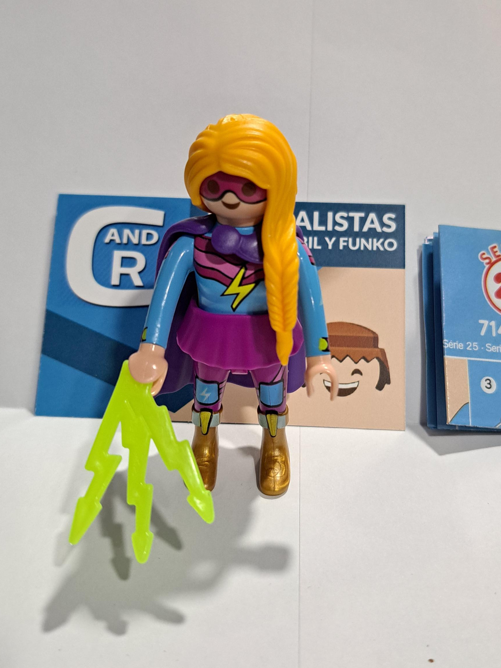 PLAYMOBIL SERIE 25 CHICAS SUPER HEROINA