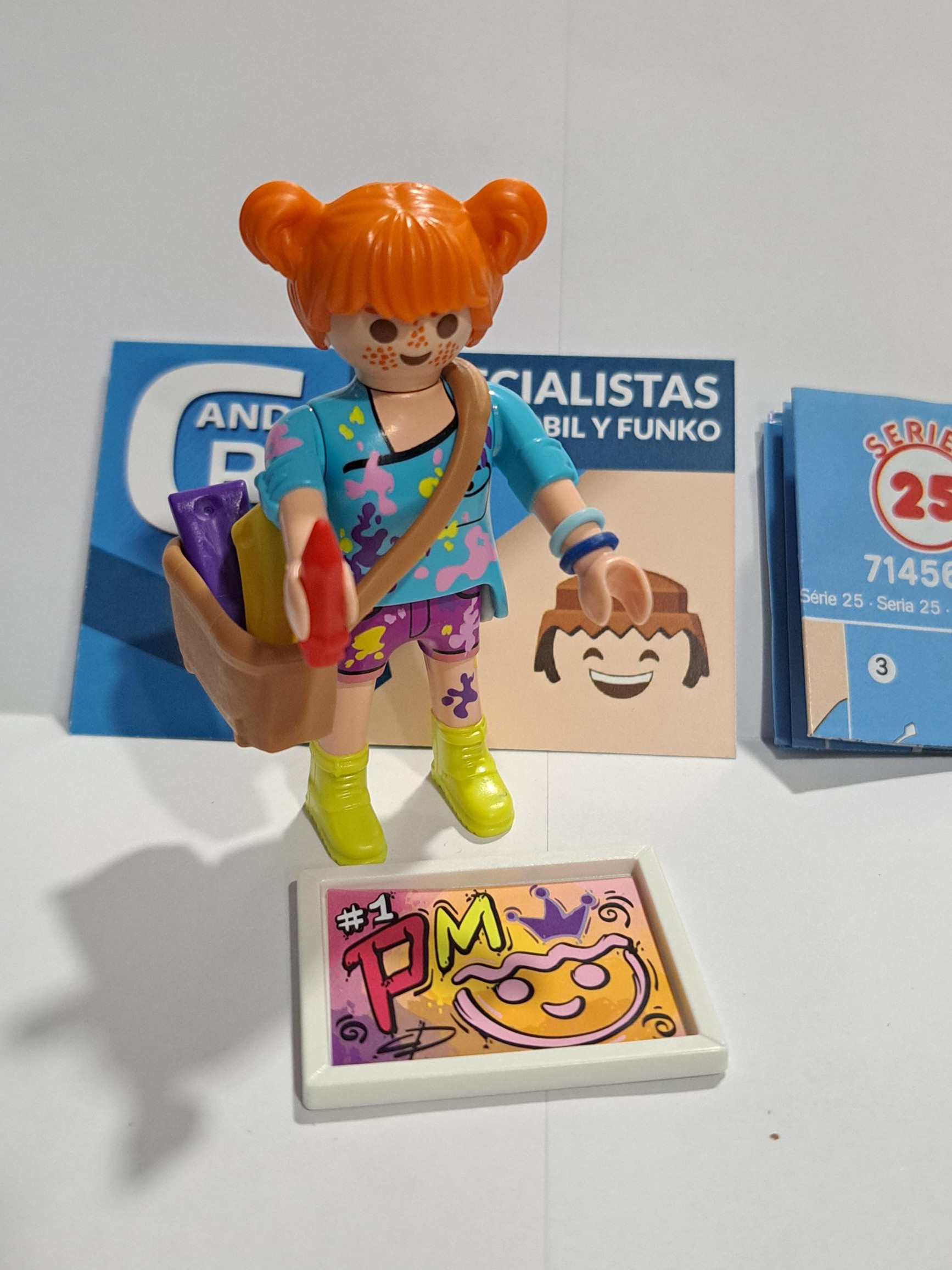 PLAYMOBIL SERIE 25 CHICAS PINTORA JOVEN