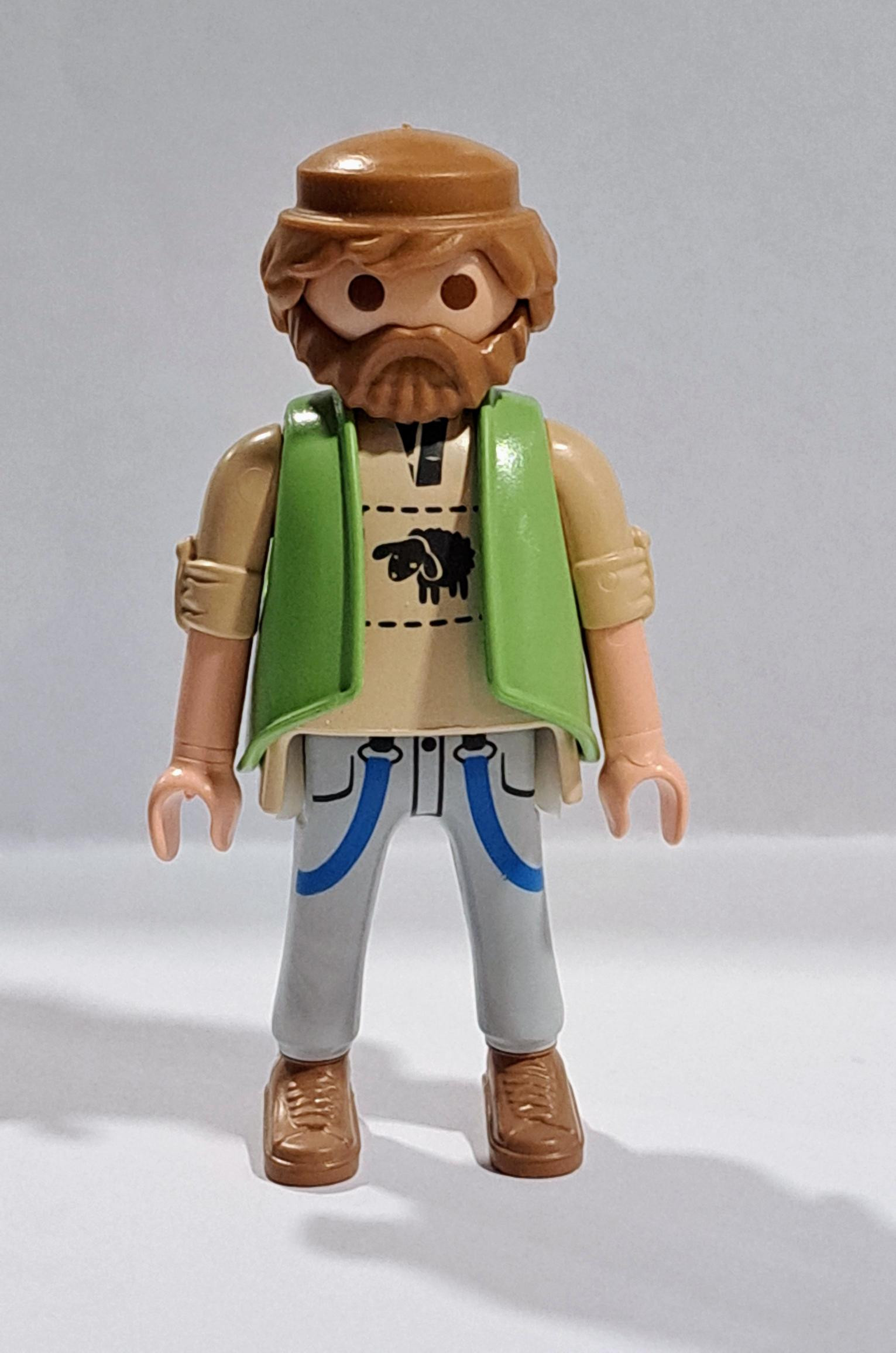 PLAYMOBIL FIGURA PASTOR , OVEJERO - 17/5/20