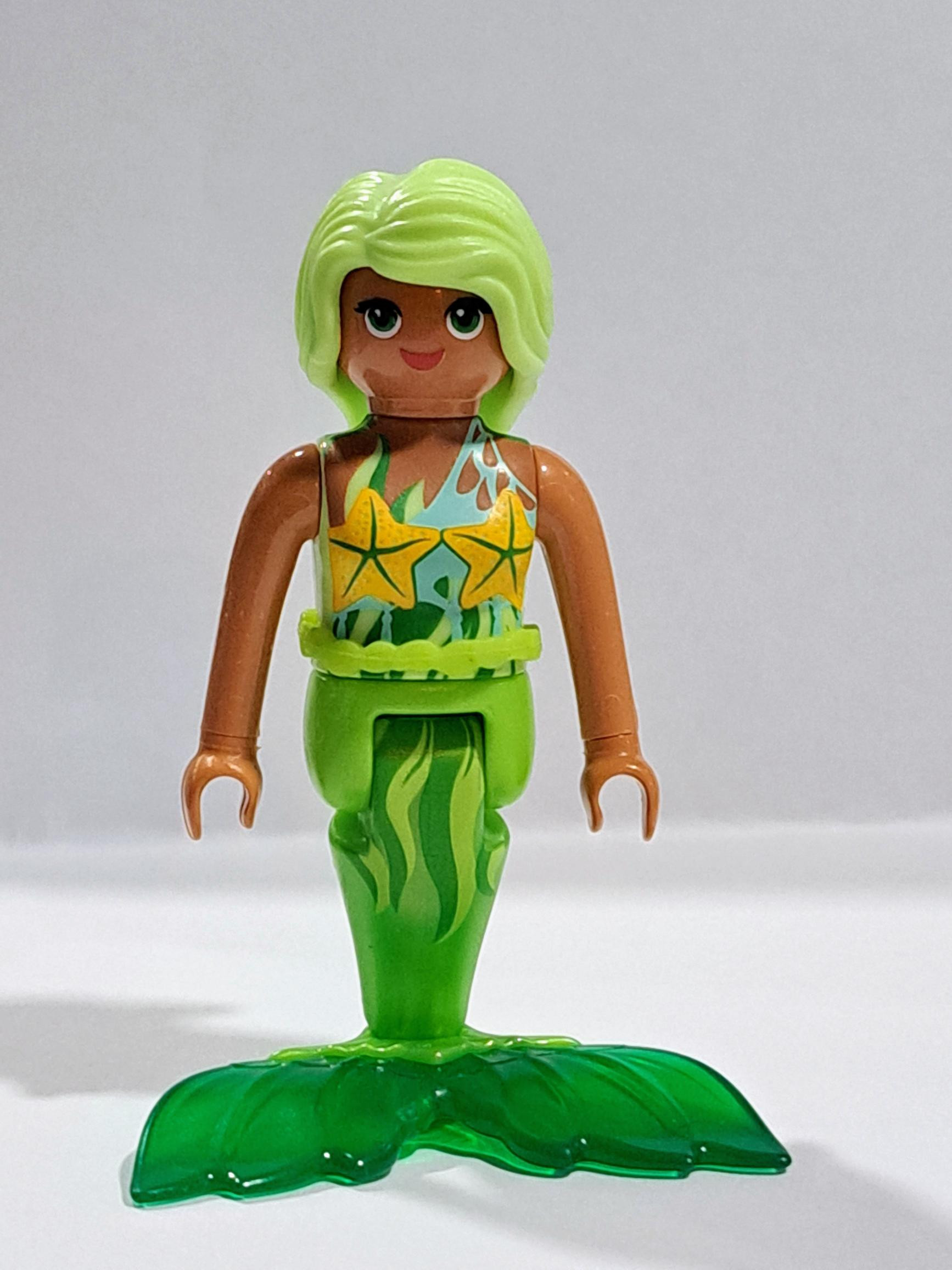 PLAYMOBIL FIGURA SIRENA PELO VERDE LARDO - 17/5/20