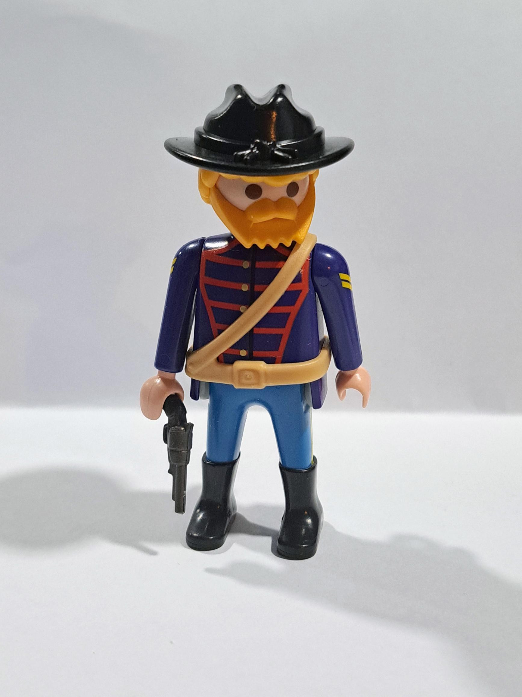 PLAYMOBIL CAPITAN EJERCITO DE LA UNION , NORDISTA - 13/12/19