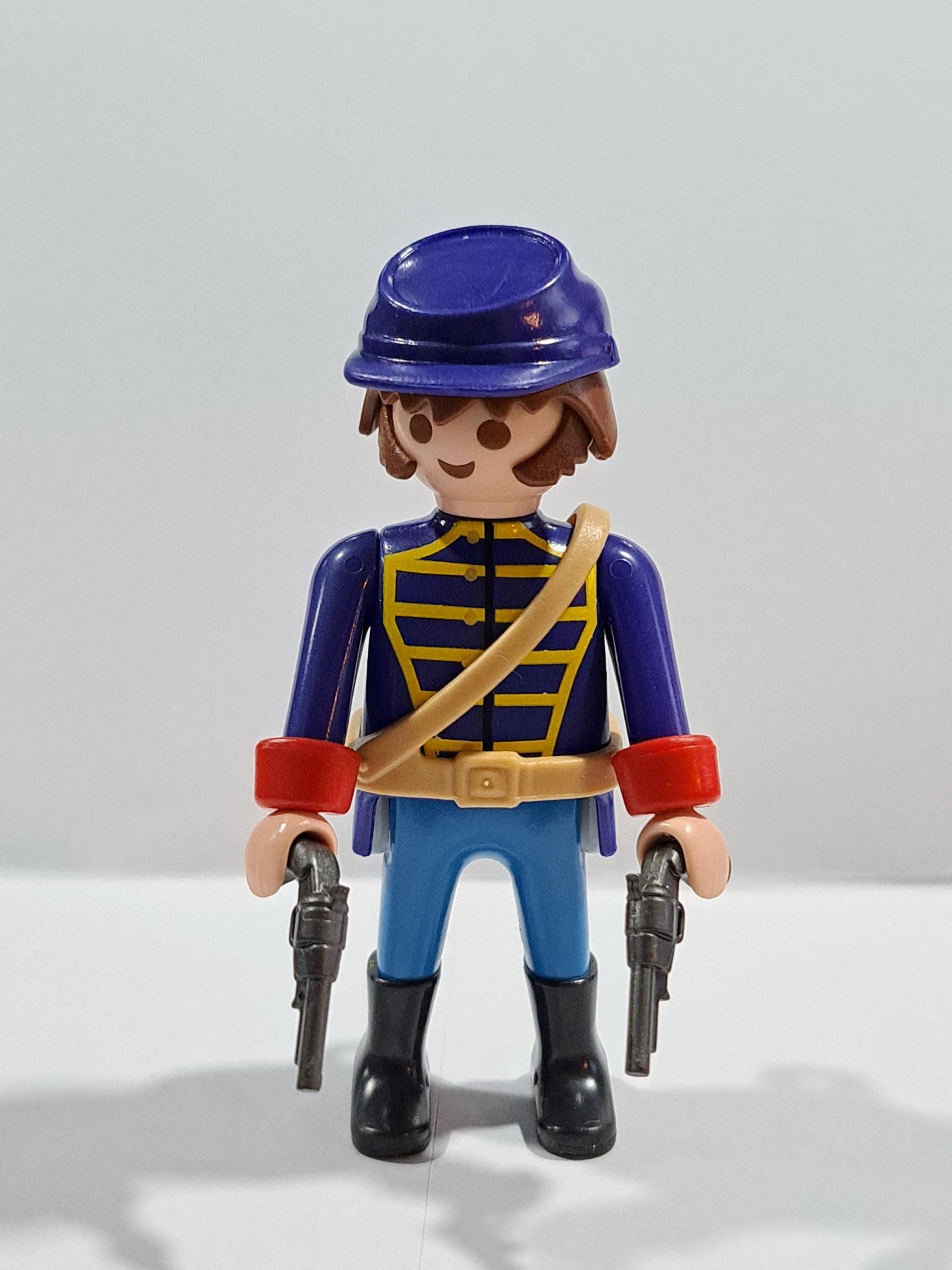PLAYMOBIL SOLDADO NORDISTA , UNIO , CON PATILLAS - 21/3/18