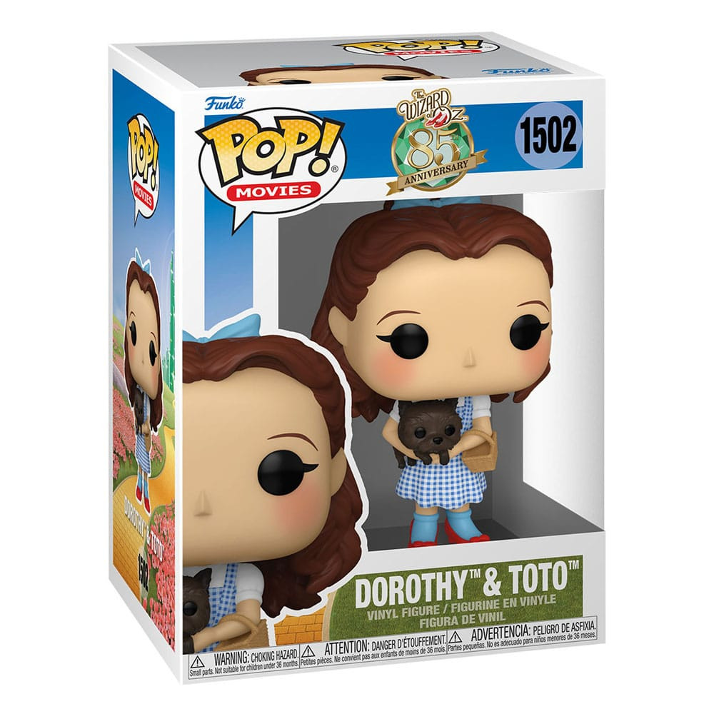 FUNKO POP MAGO DE OZ 85TH - DOROTHY & TOTO