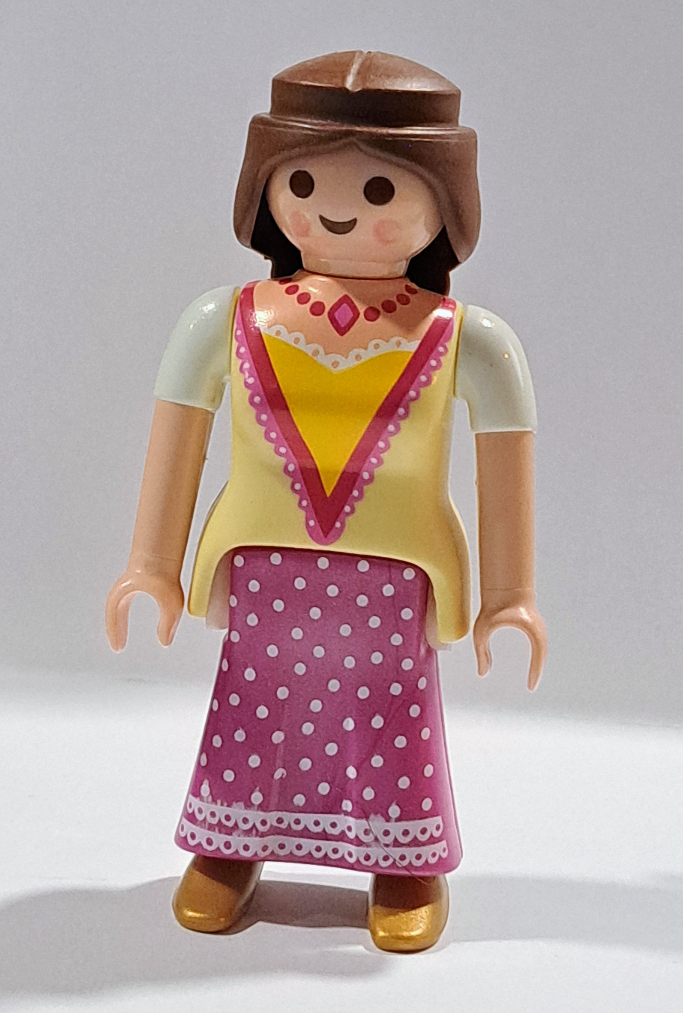 PLAYMOBIL FIGURA MUJER MEDIEVAL - 5/10/15