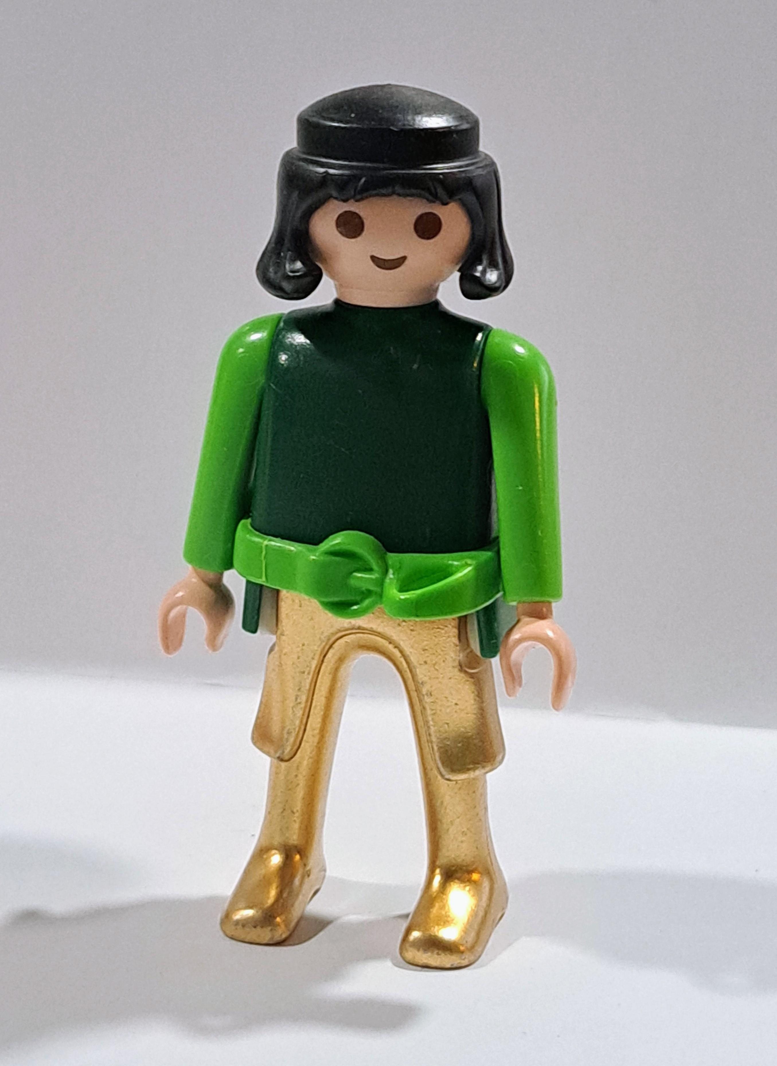 PLAYMOBIL FIGURA MEDIEVAL PIERNAS DORADAS - 5/10/15