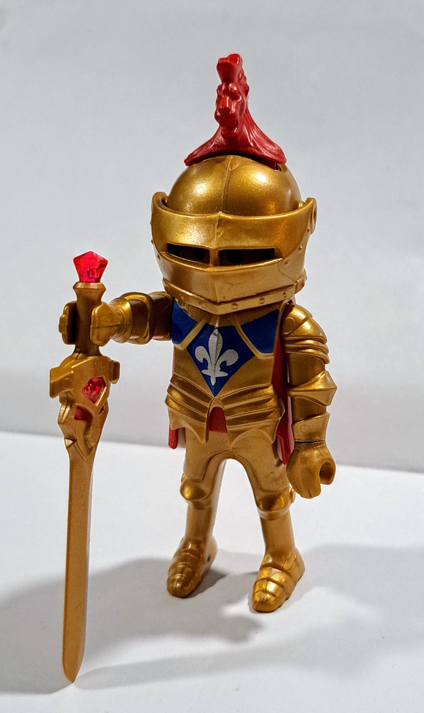 PLAYMOBIL CABALLERO DORADO FLOR DE LYSS - 13/8/15