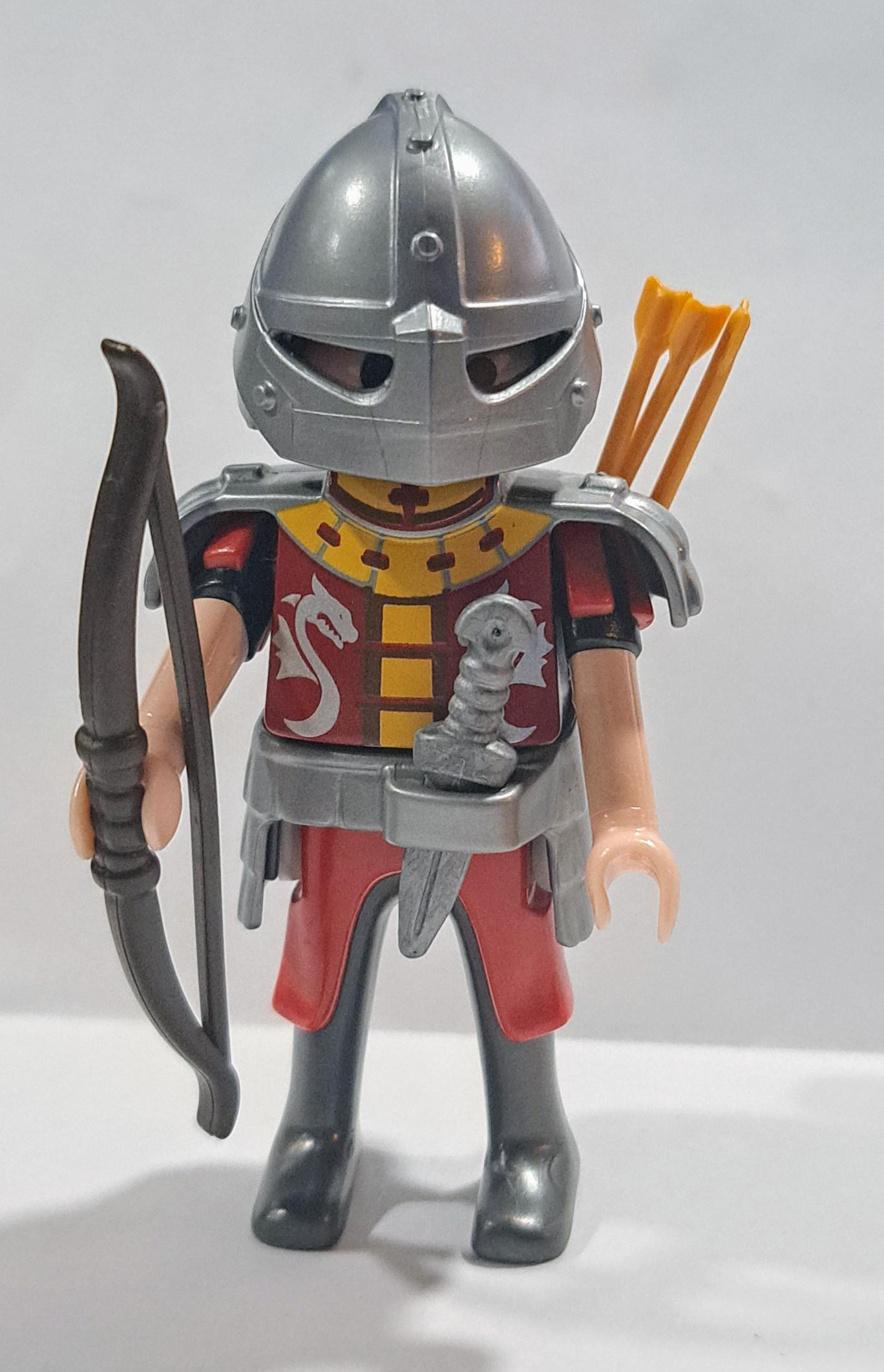 PLAYMOBIL ARQUERO MEDIEVAL , CABALLERO 10 - 13/12/15