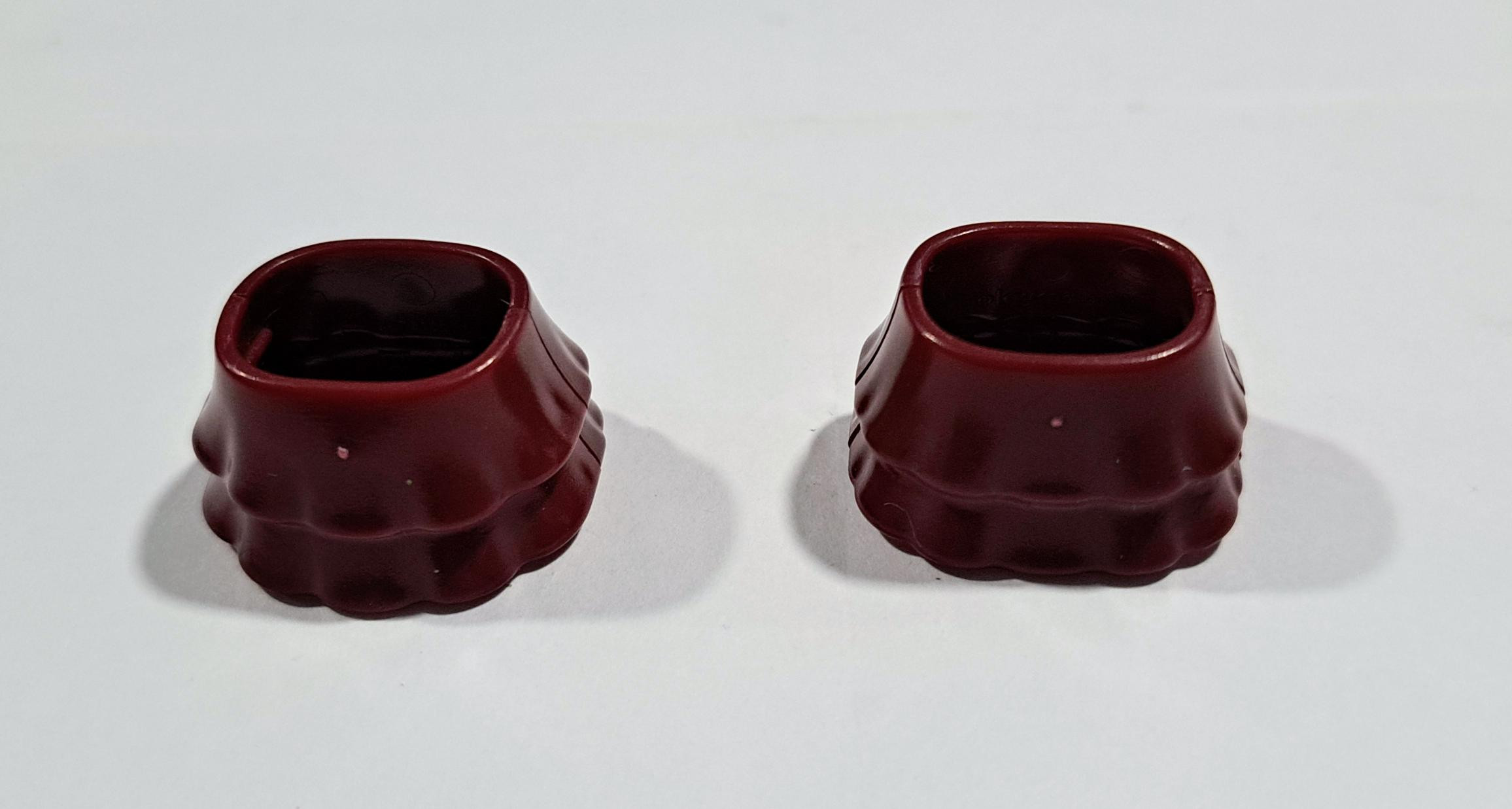 PLAYMOBIL 2X FALDA ROJA , GRANATE- 2/10/20
