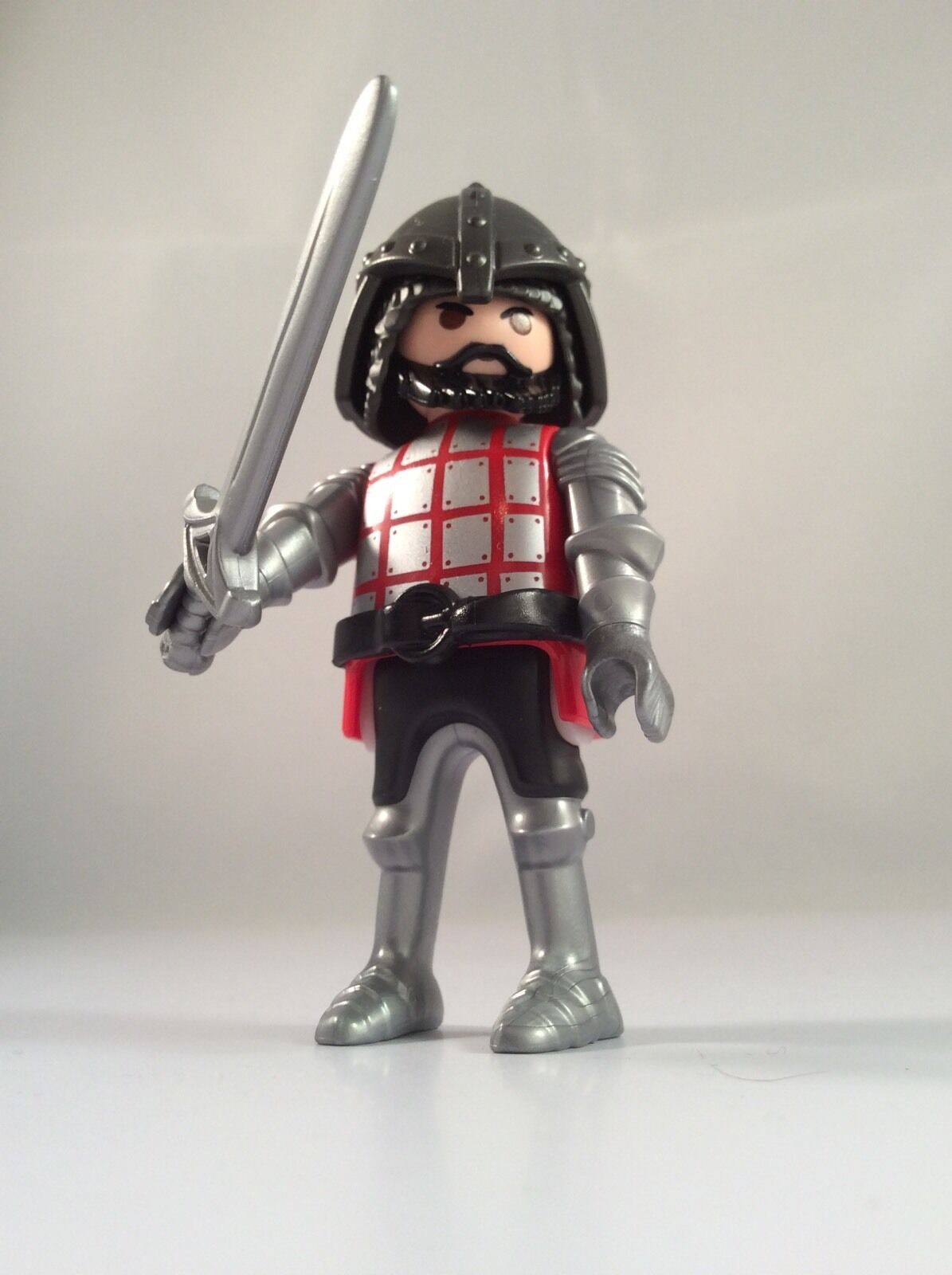 PLAYMOBIL SOLDADO MEDIEVAL CON PECHO ROJO - 22/9/20