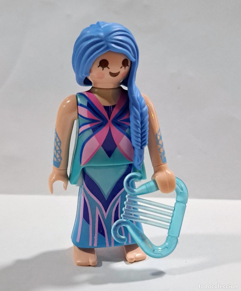 PLAYMOBIL PRINCESA PELO AZUL CON ARPA - 18/4/15