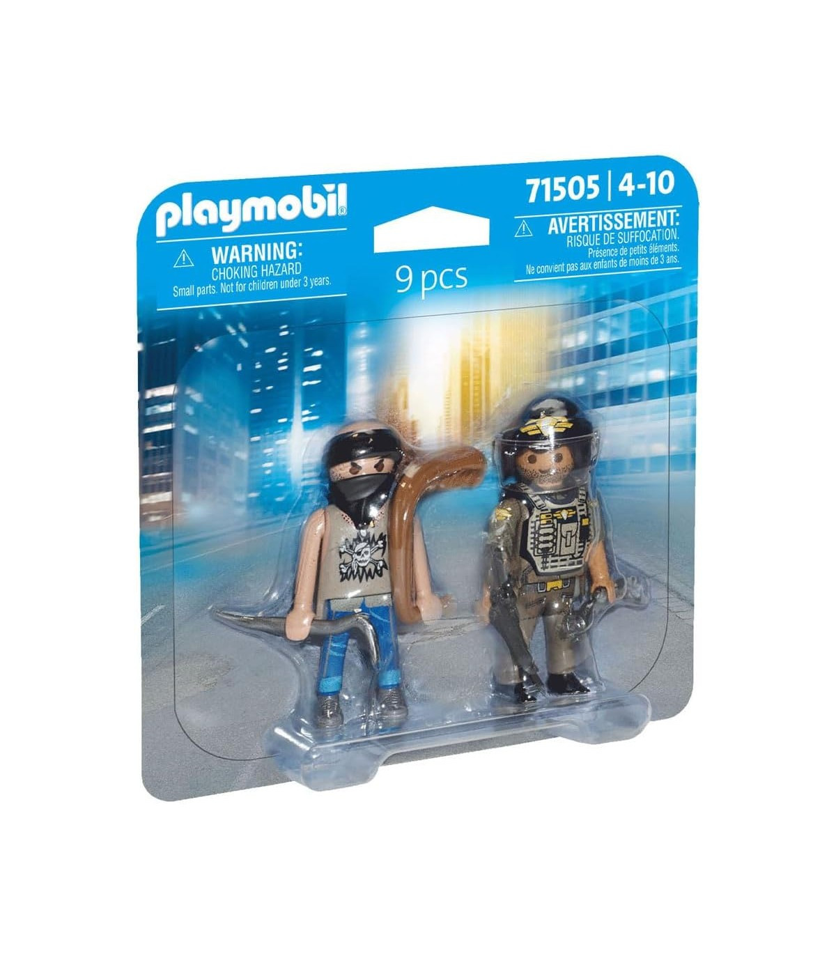 PLAYMOBIL DUO PACK 71505 LADRON Y POLICIA