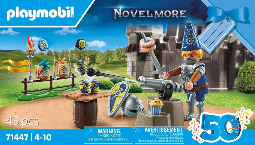 PLAYMOBIL NOVELMORE 71447 50 ANIVERSARIO CUMPLEAÑOS DE CABALLEROS