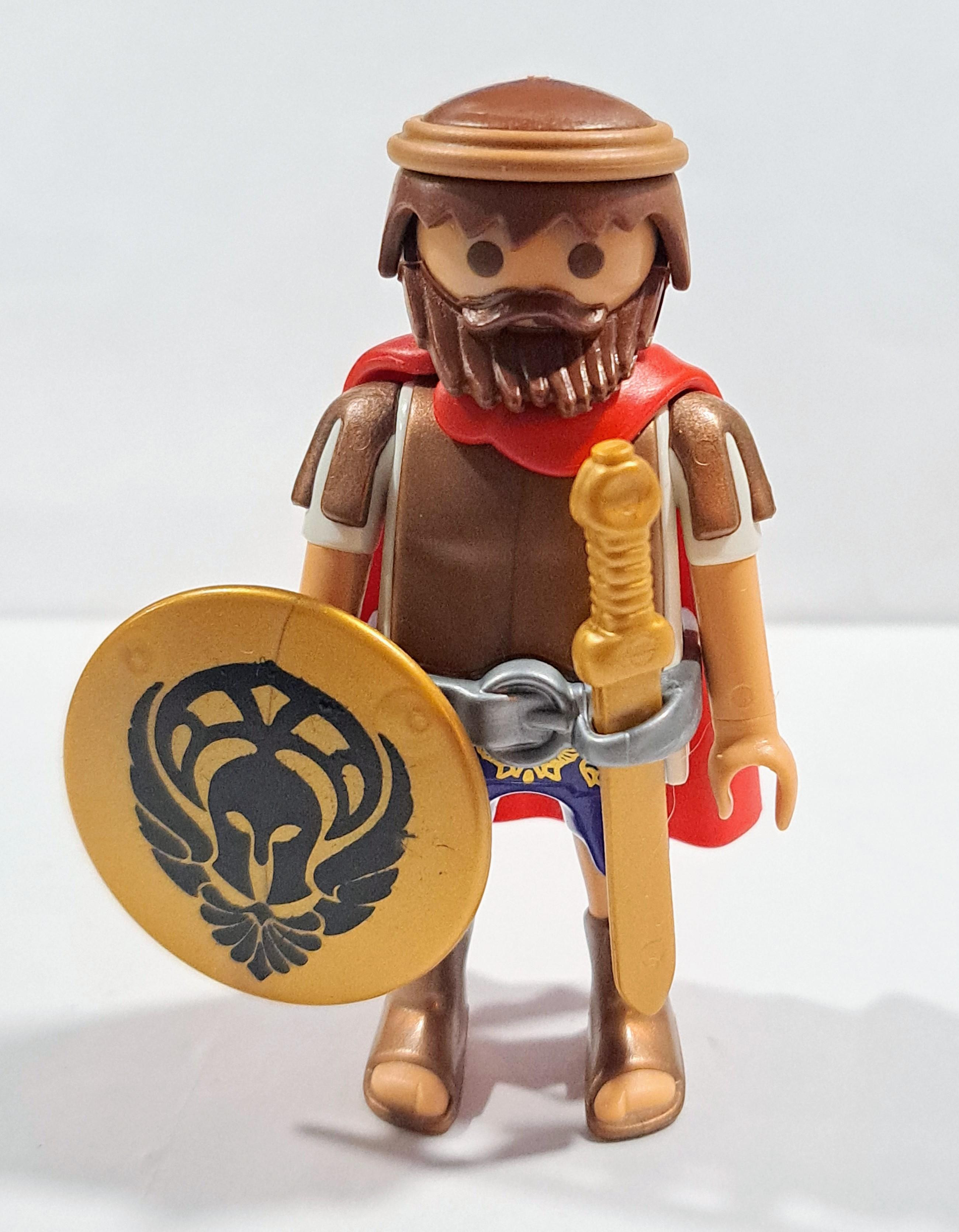 PLAYMOBIL GUERRERO GRIEGO , ROMANO CON ESCUDO - 15/2/22