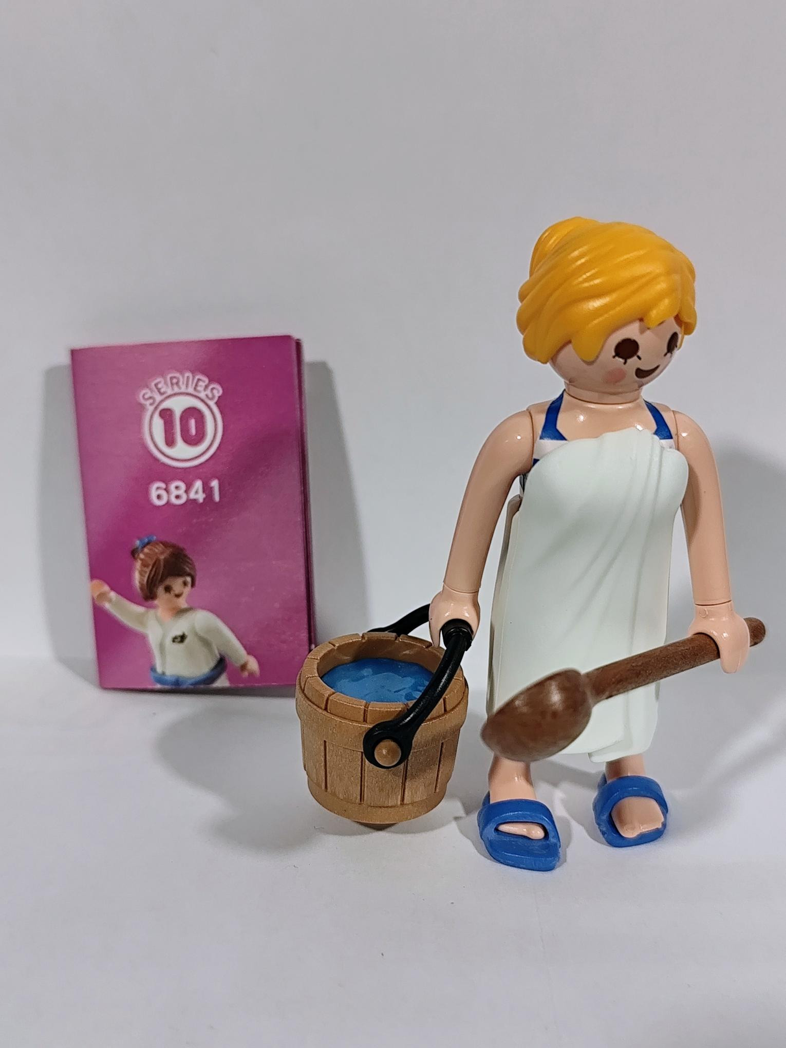 PLAYMOBIL MUJER SAUNA SERIE 10 - 13/12/21