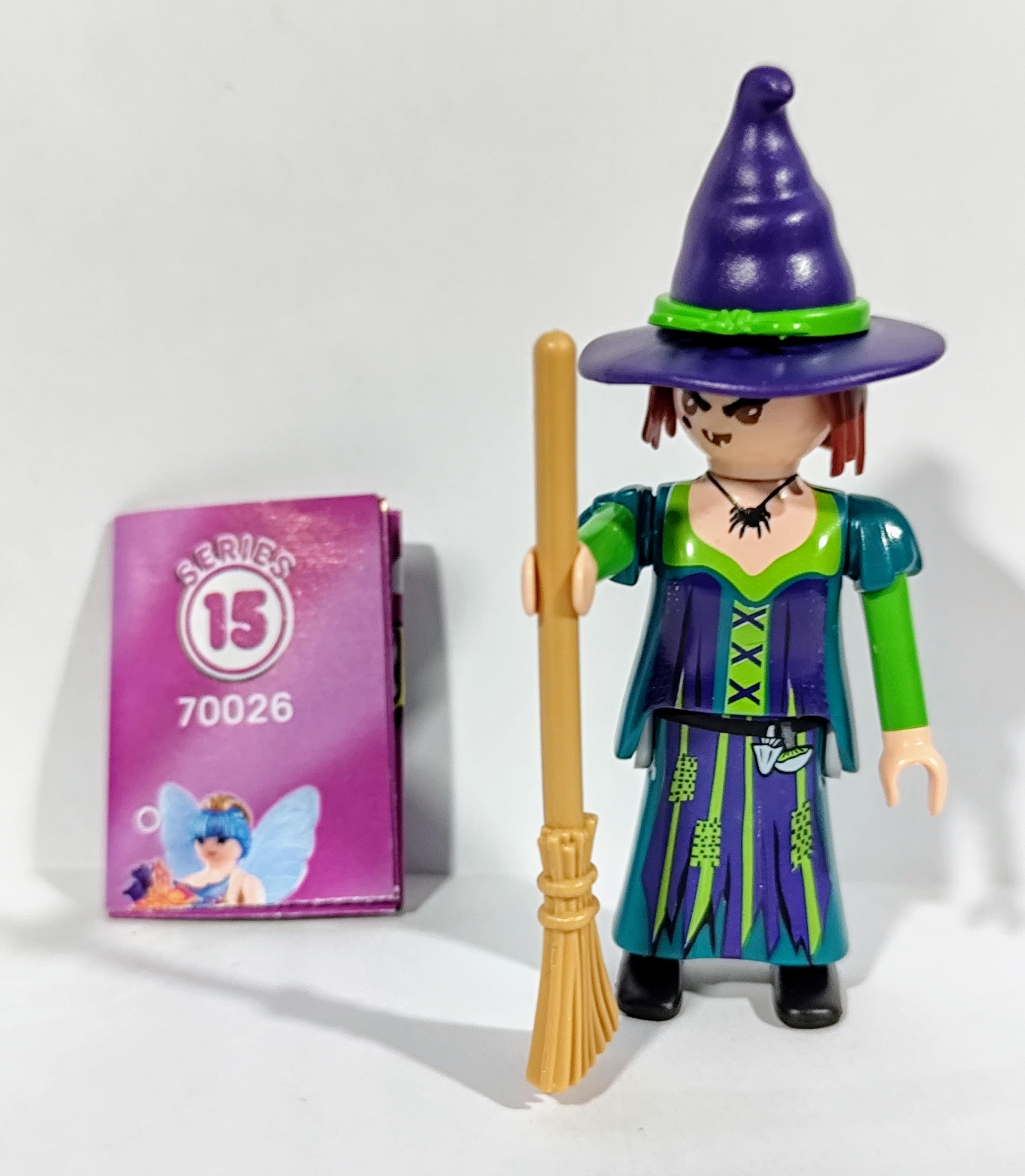 PLAYMOBIL FIGURA VAMPIRA - BRUJA , HALLOWEEN SERIE 15 - 13/12/21