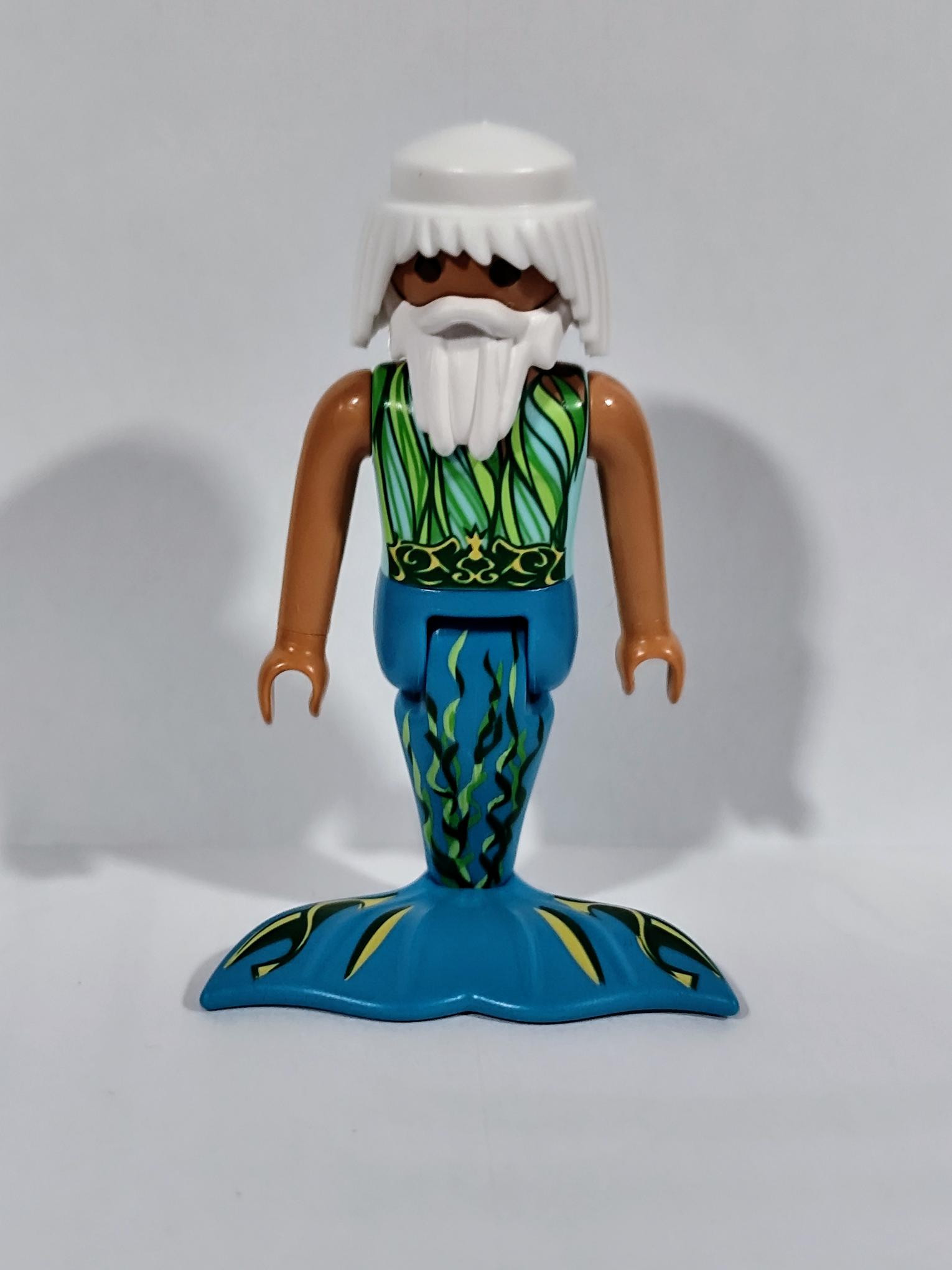 PLAYMOBIL HOMBRE SIRENA , POSEIDON , ZEUS - 13/12/21