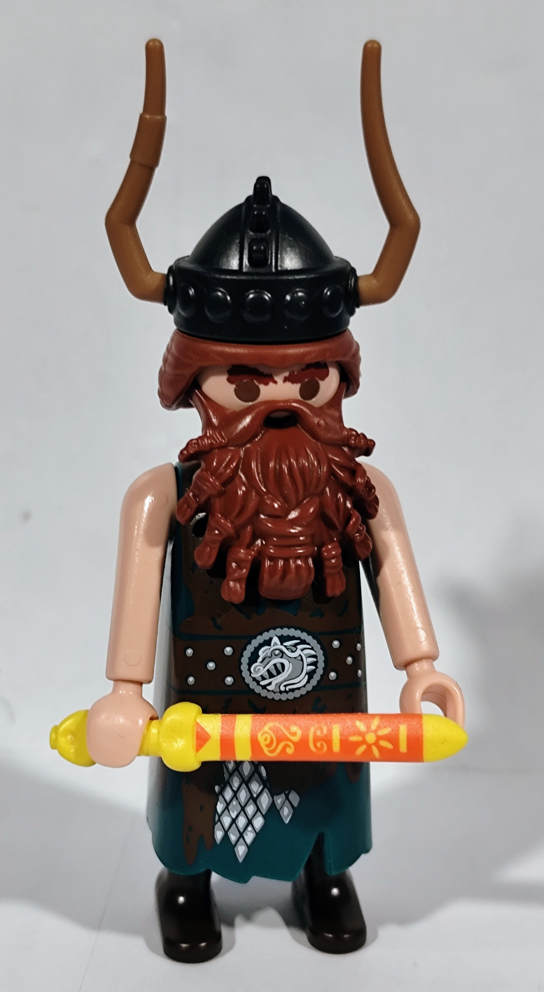 PLAYMOBIL GUERRERO GALO CON LARGA BARBA - 6/11/20