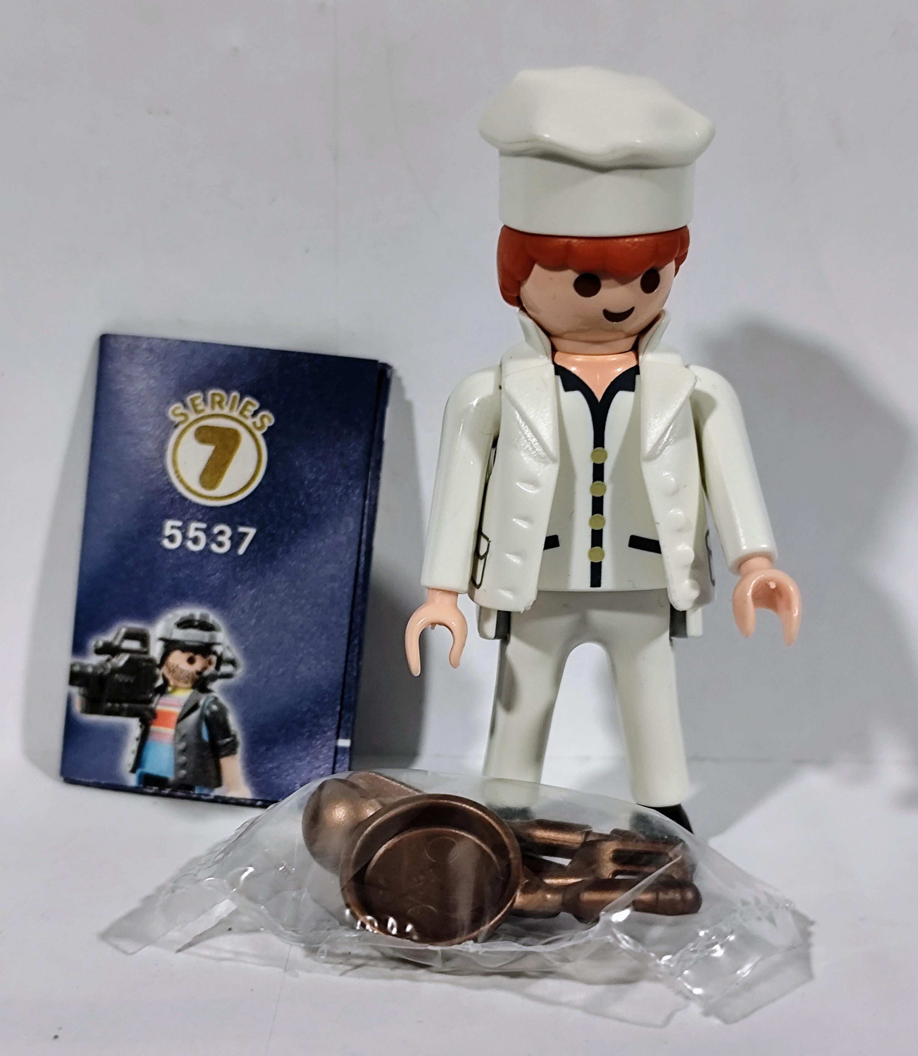 PLAYMOBIL COCINERO SERIE 7 - 10/8/24