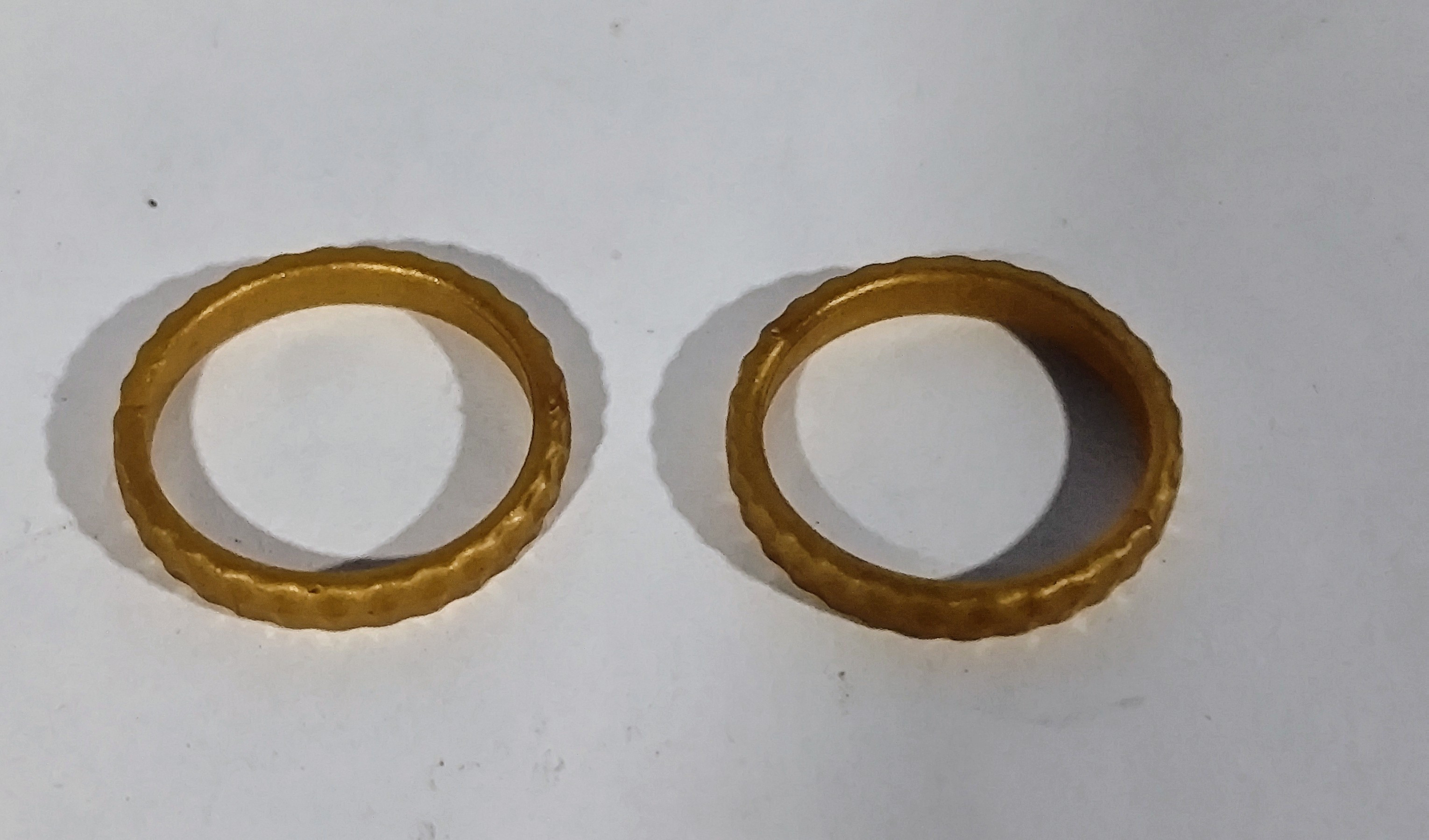 PLAYMOBIL 2X AROS DORADOS PARA LA CABEZA - 29/10/16