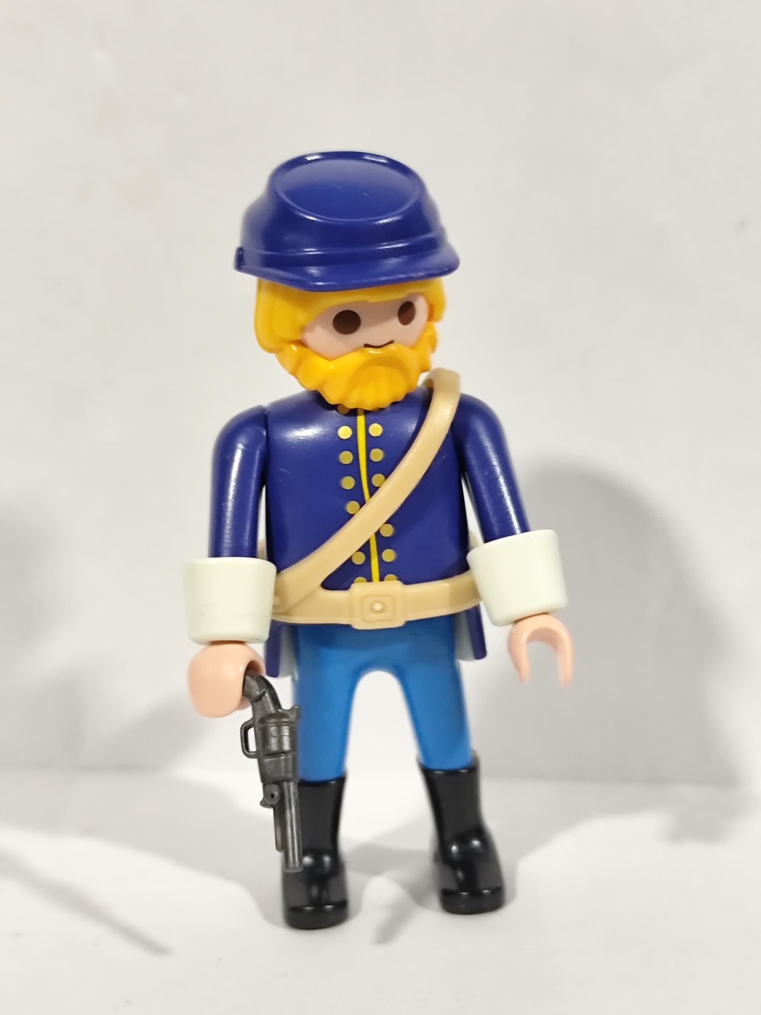 PLAYMOBIL SOLDADO DE LA UNION 2 , NORDISTA - 28/1/20