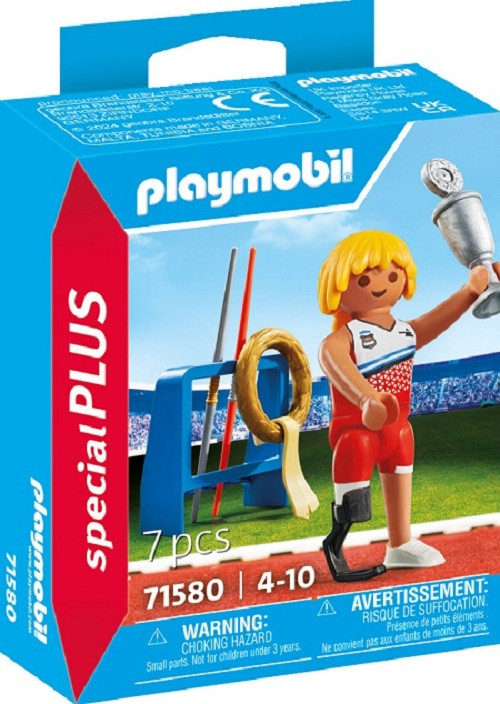 PLAYMOBIL SPECIAL PLUS 71580 - MUJER ATLETA CON PROTESIS , PARALIMPICA