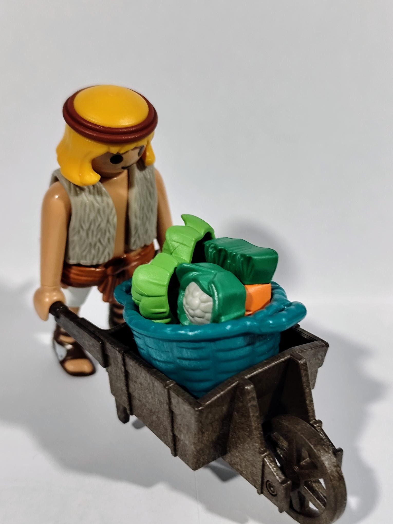 PLAYMOBIL ALDEANO , AGRICULTOR , BELEN - 18/9/20