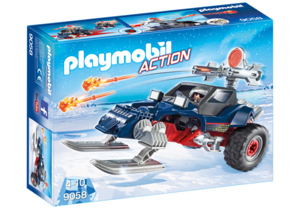 PLAYMOBIL 9058 RACER CON PIRATA DEL HIELO