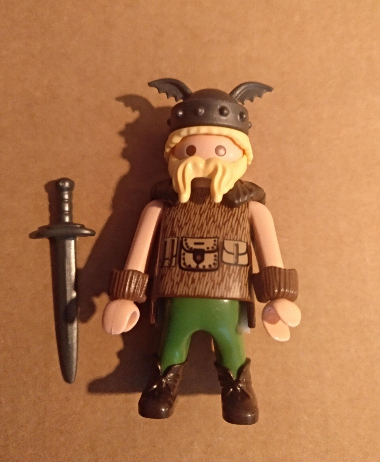 PLAYMOBIL FIGURA ENANO VIKINGO COMPLETO - 20/11/18