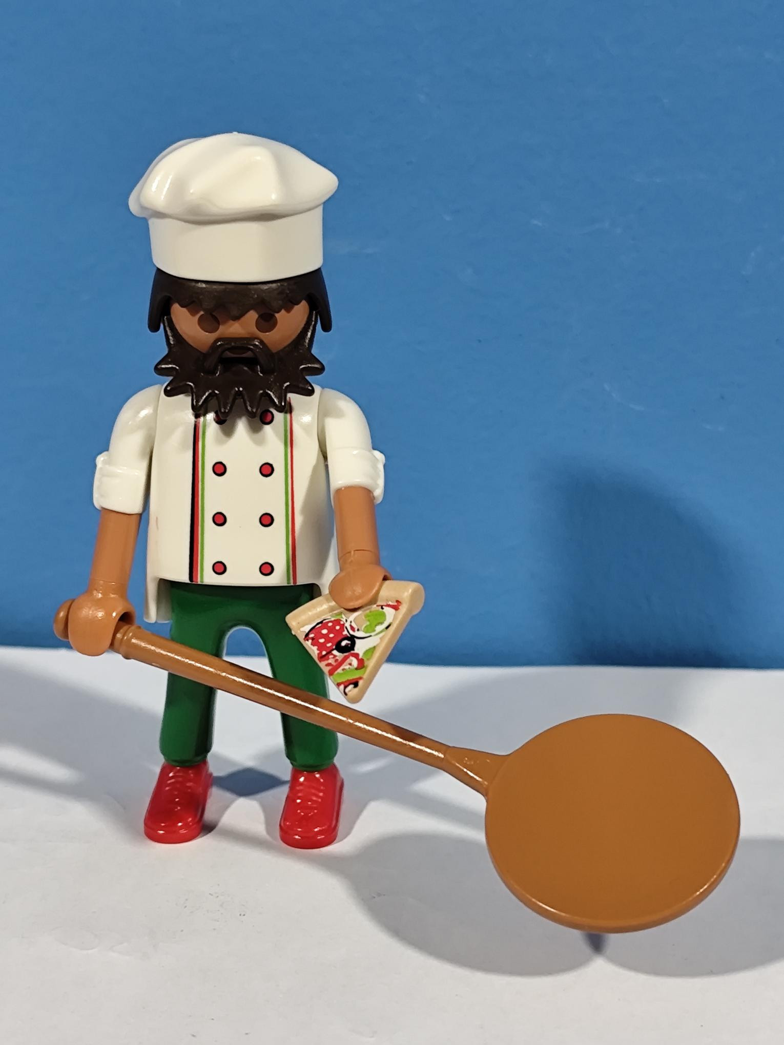 PLAYMOBIL COCINERO , PIZZERO NAPOLITANO - 17/5/22