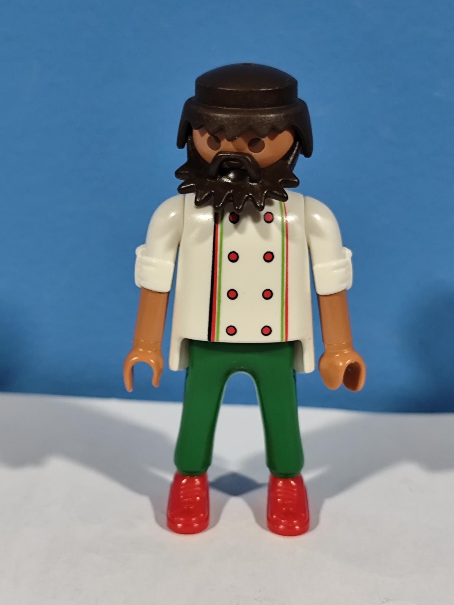 PLAYMOBIL FIGURA COCINERO ITALIANO - 17/5/22