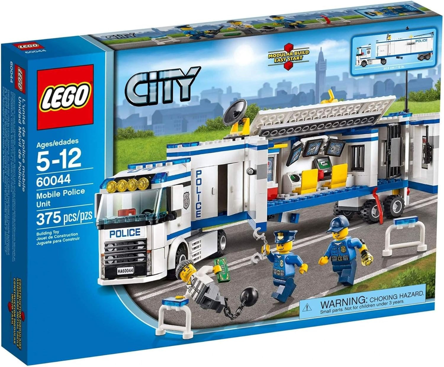 LEGO CITY - 60044 UNIDAD MOVIL DE POLICIA