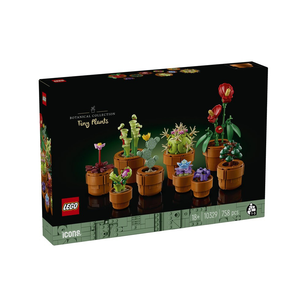 LEGO BOTANIC COLLECTION - 10329 GRUPO DE MACETAS