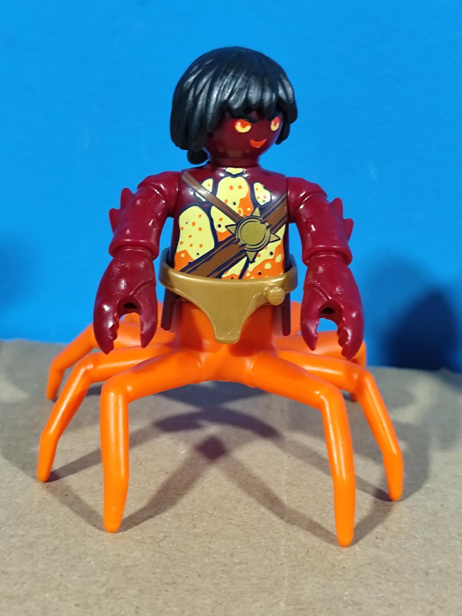 PLAYMOBIL FIGURA HOMBRE CANGREJO - 16/3/22