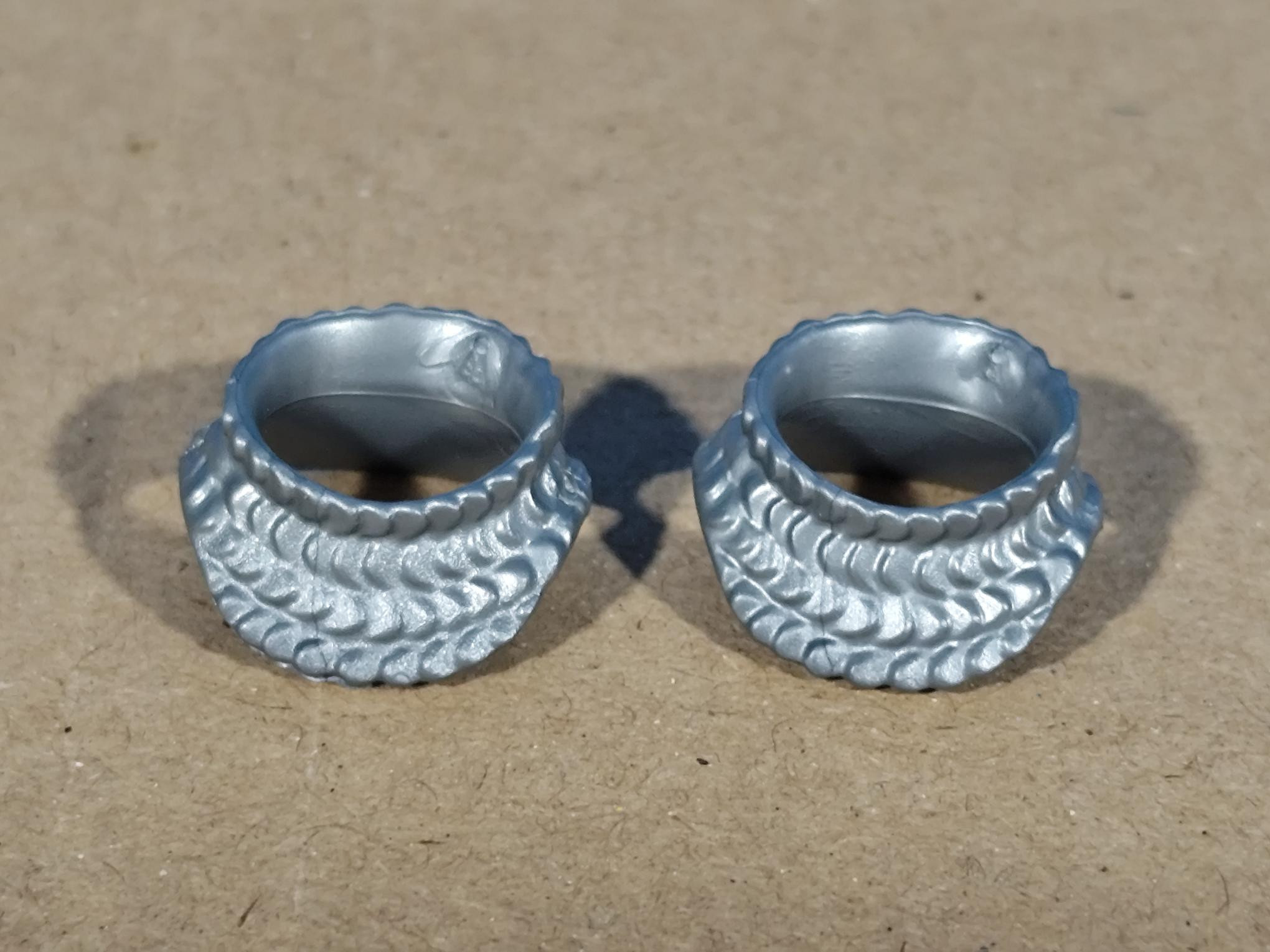 PLAYMOBIL 2X PROTECTOR PLATA CUELLO COTA DE MALLA - 28/9/21