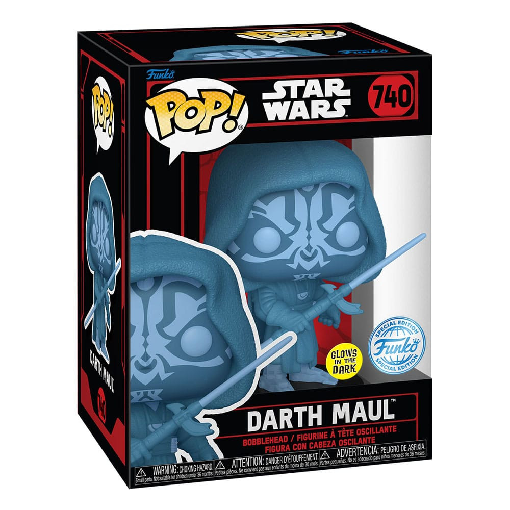 FUNKO POP STAR WARS SPECIAL EDITION GLOW - DARTH MAUL Nº740