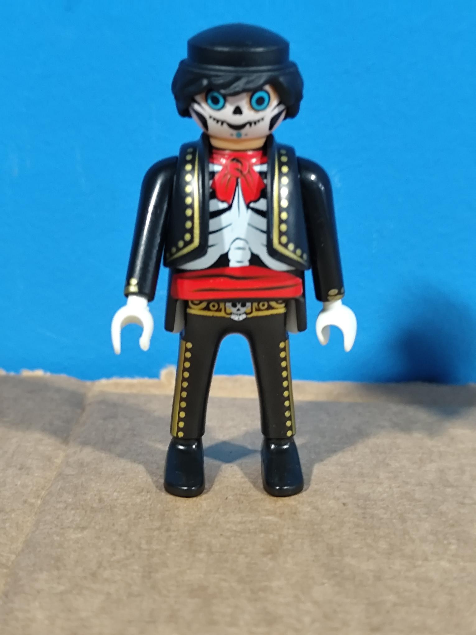 PLAYMOBIL FIGURA CATRINO , COCO , DIA DE LOS MUERTOS - 9/11/21