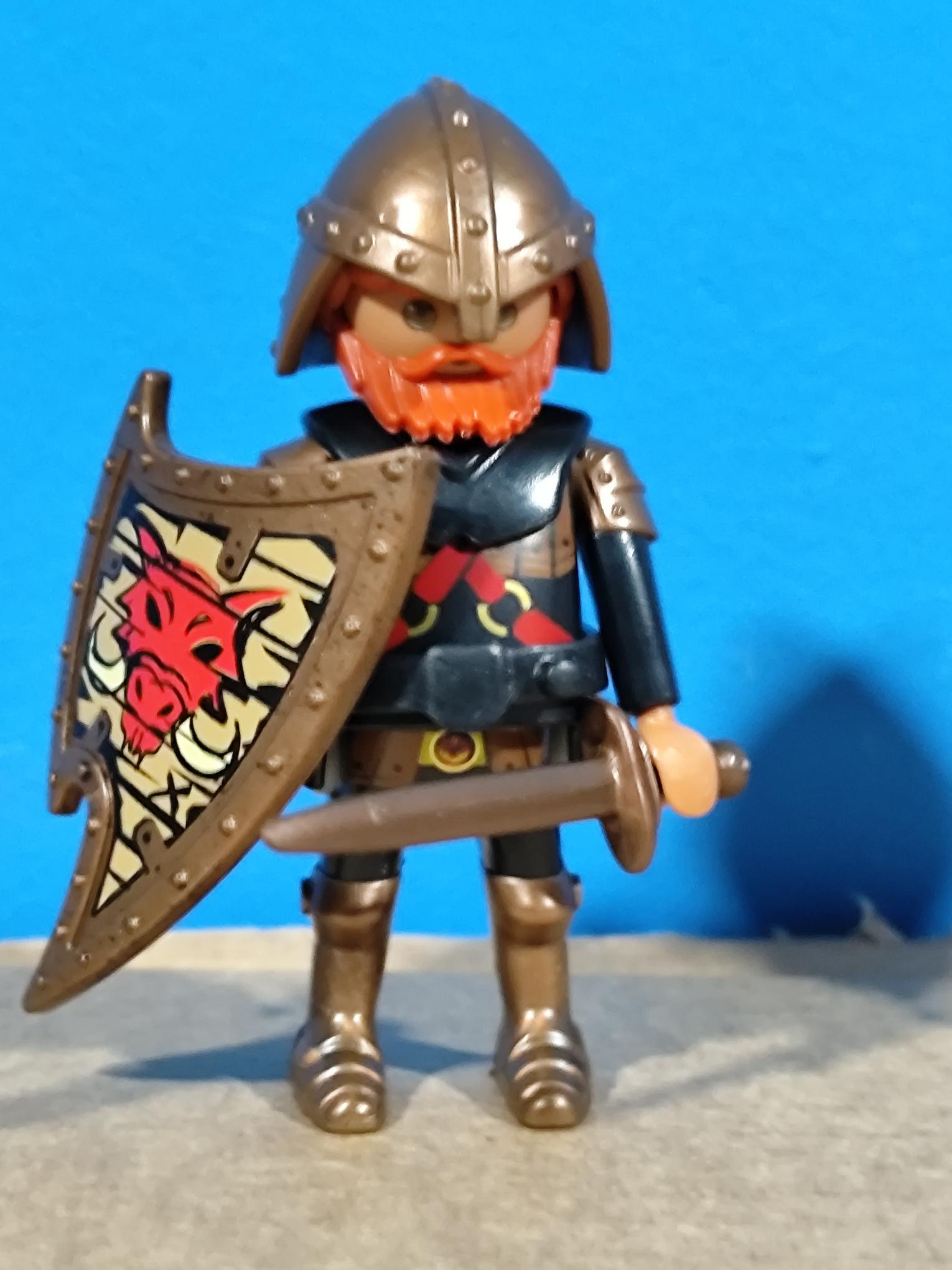 PLAYMOBIL GUERRERO NOVELMORE CON HACHA- 9/11/21