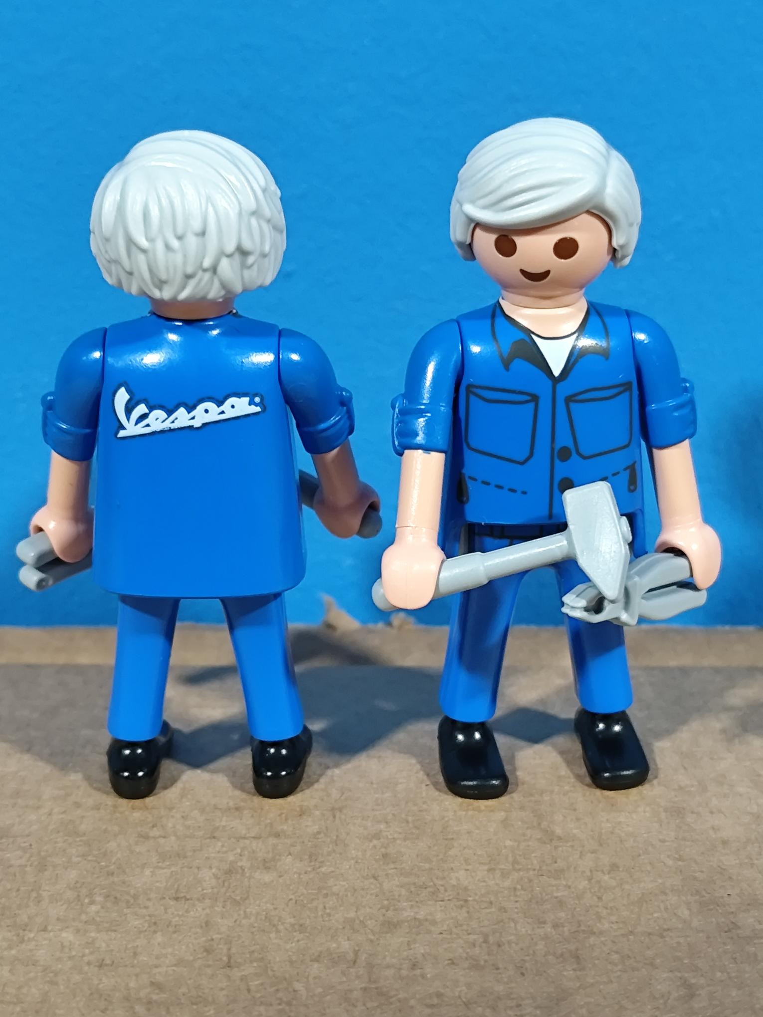 PLAYMOBIL MECANICO VESPA CON HERRAMIENTAS - 9/11/21