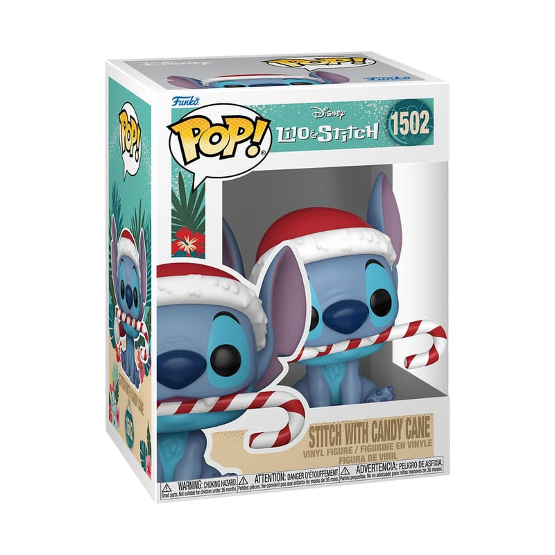 FUNKO POP DISNEY - STITCH WITH CANDY CANE Nº 1502