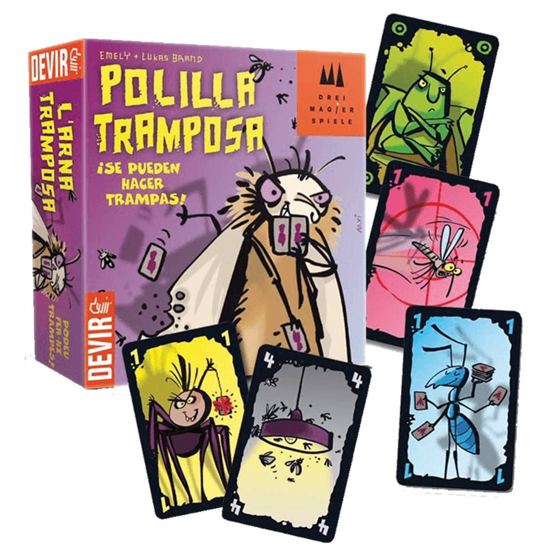 JUEGO DE MESA - POLILLA TRAMPOSA
