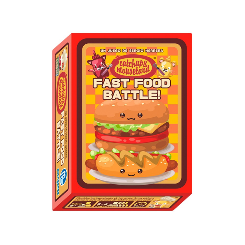 JUEGO DE MESA FAST FOOD BATTLE