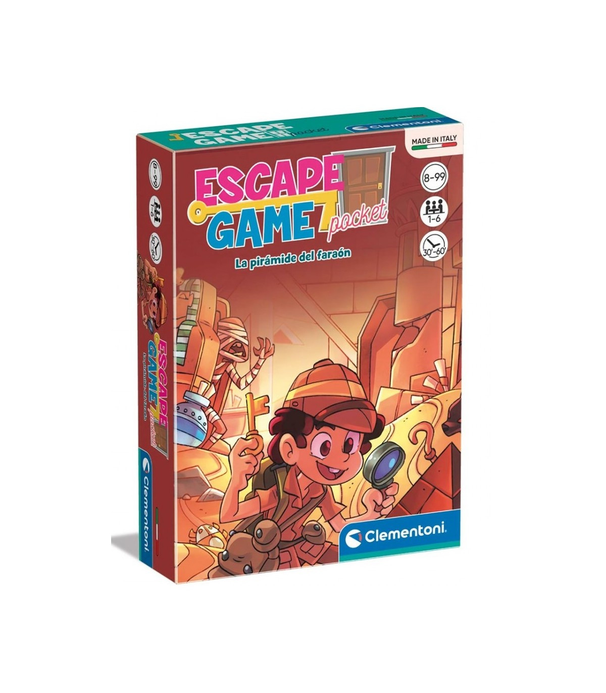 JUEGO DE MESA ESCAPE GAME - LA PIRAMIDE DEL FARAON
