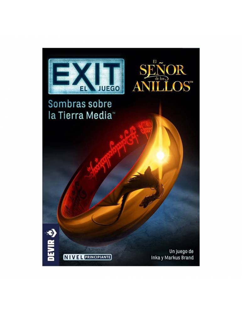 JUEGO DE MESA EXIT EL JUEGO - SOMBRAS SOBRE LA TIERRA MEDIA , EL SEÑOR DE LOS ANILLOS