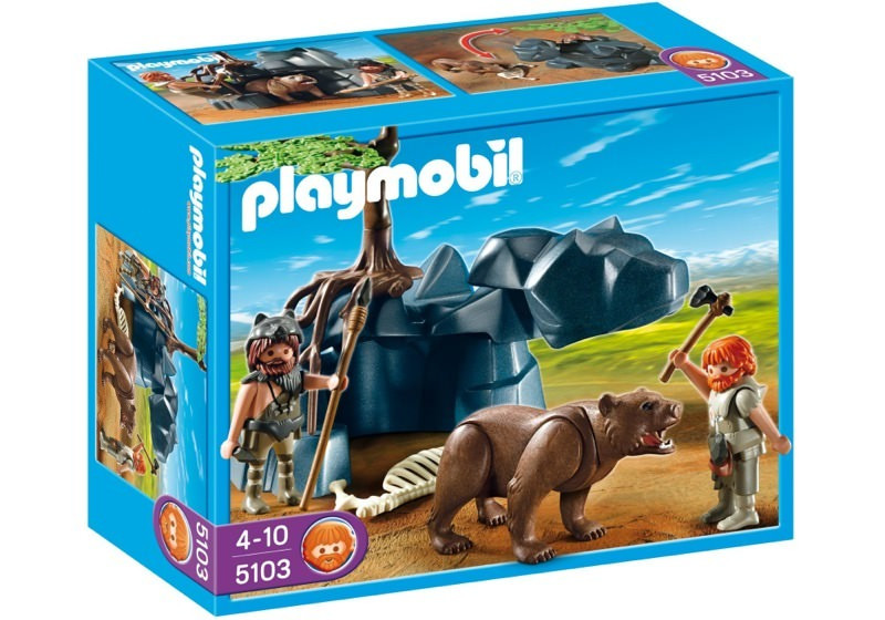 PLAYMOBIL 5103 - CAVERNICOLAS CON OSO