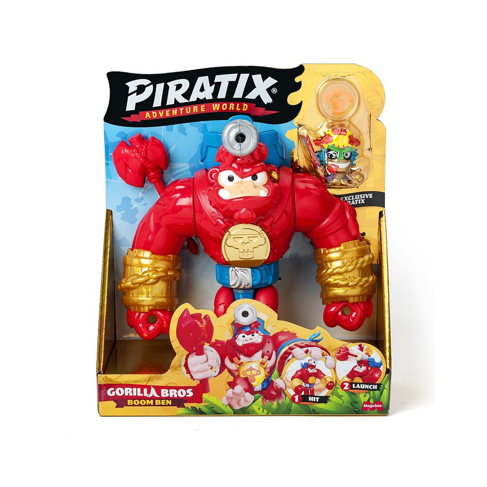 PIRATIX CRAZY JUNGLE GORILLA BROS SMASH JACK